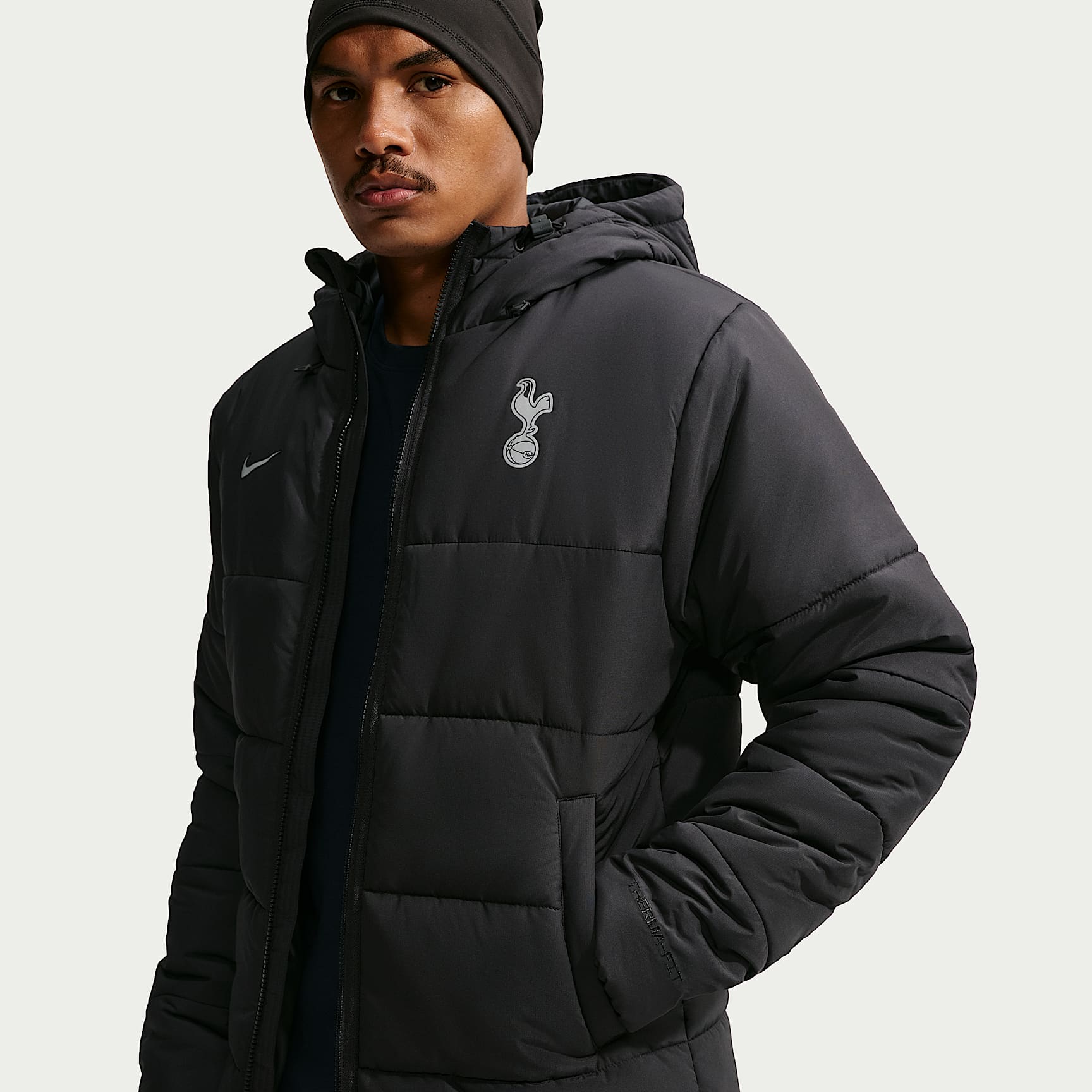 Veste de foot à garnissage synthétique Nike Tottenham Hotspur pour homme