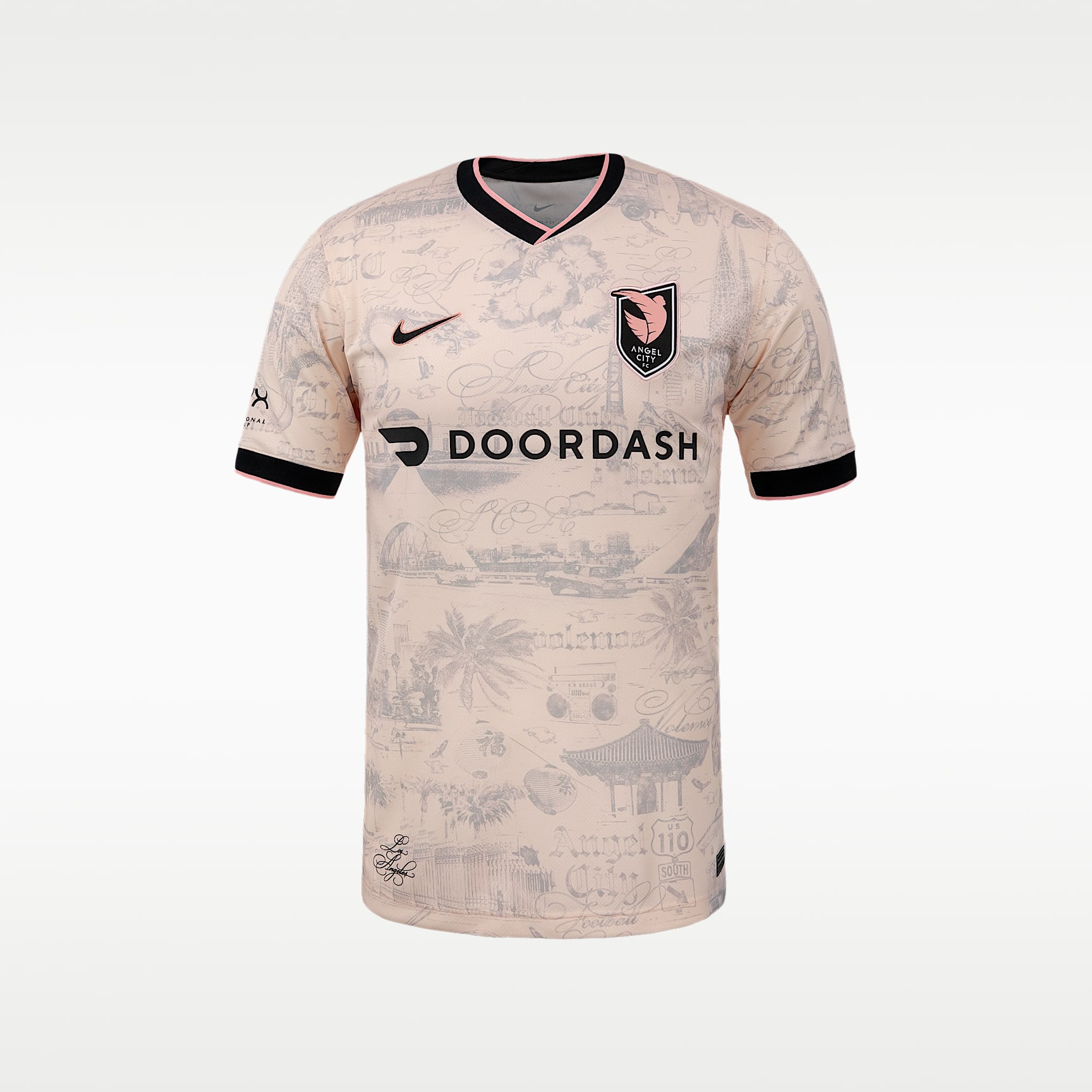 Giselle Thompson Angel City FC 2025 Stadium Away Men's Nike Dri-FIT NWSL Replica Jersey