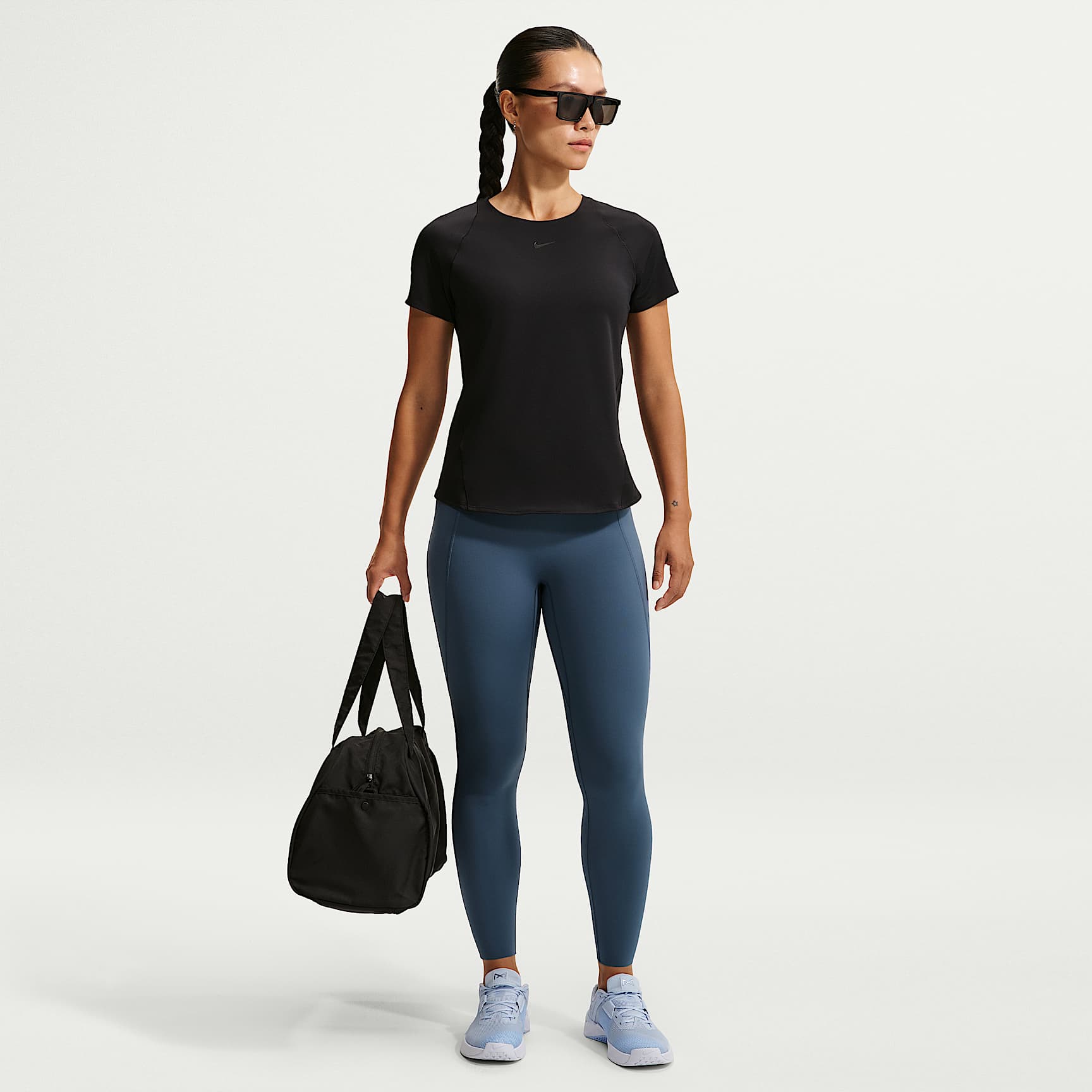 Nike Universa Women's High-Waisted Full-Length Leggings with No Front Seam