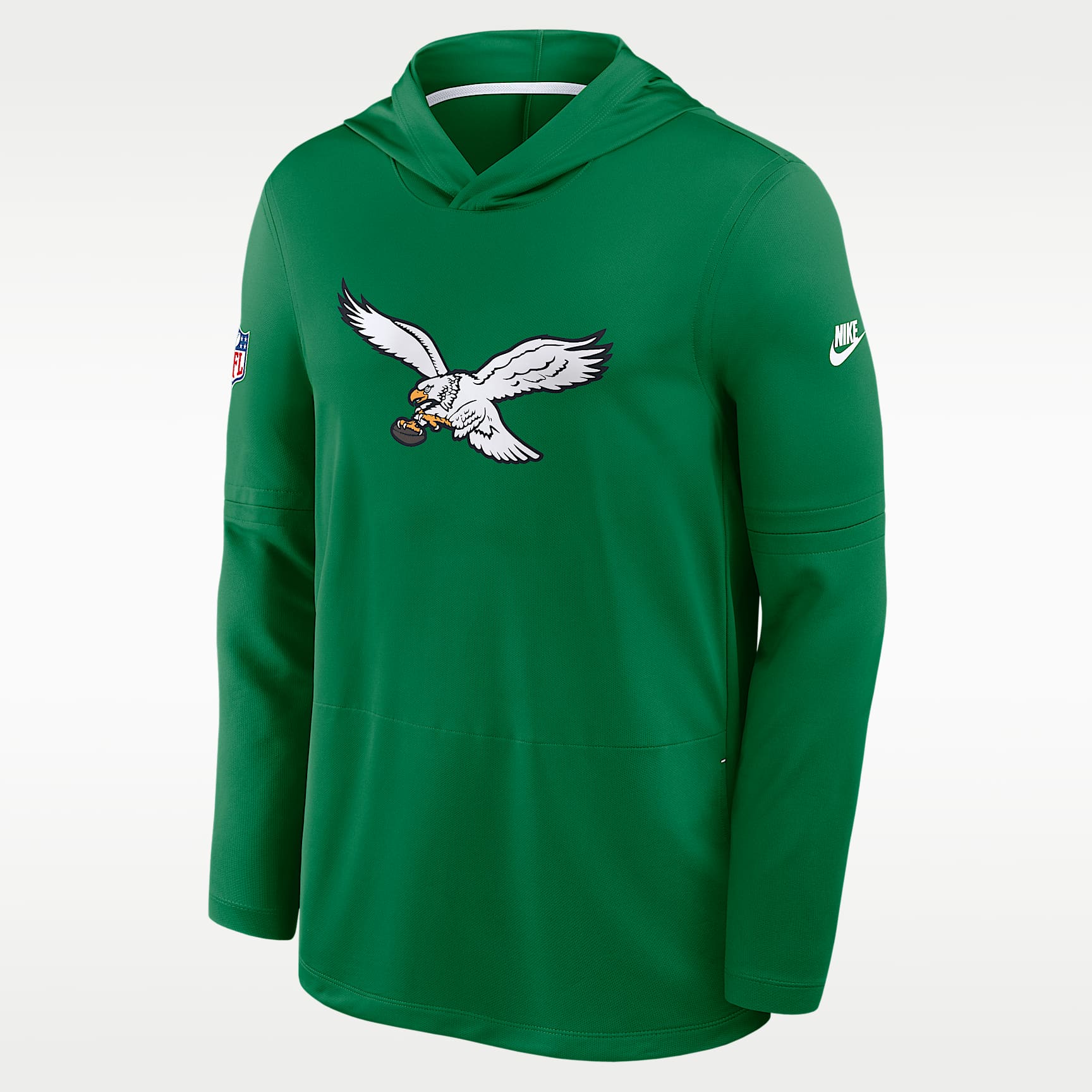 Philadelphia Eagles Alt Men's Nike Dri-FIT NFL Long-Sleeve Hooded Top