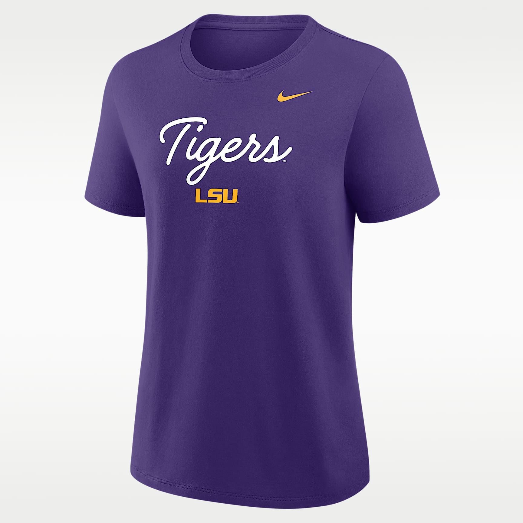 LSU Script Mantra Logo Women's Nike College T-Shirt