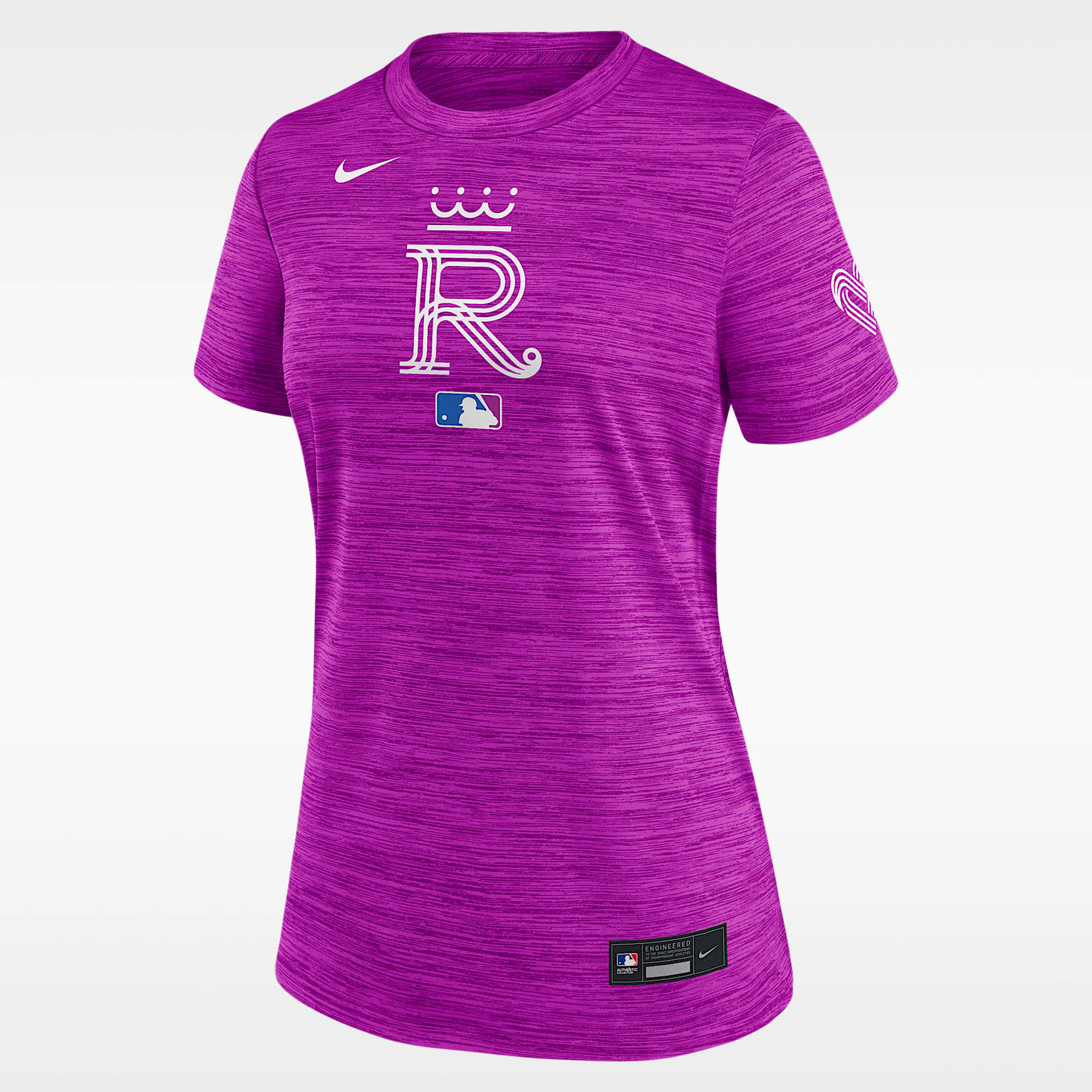 Kansas City Royals Authentic Collection City Connect Velocity Women's Nike Dri-FIT MLB T-Shirt