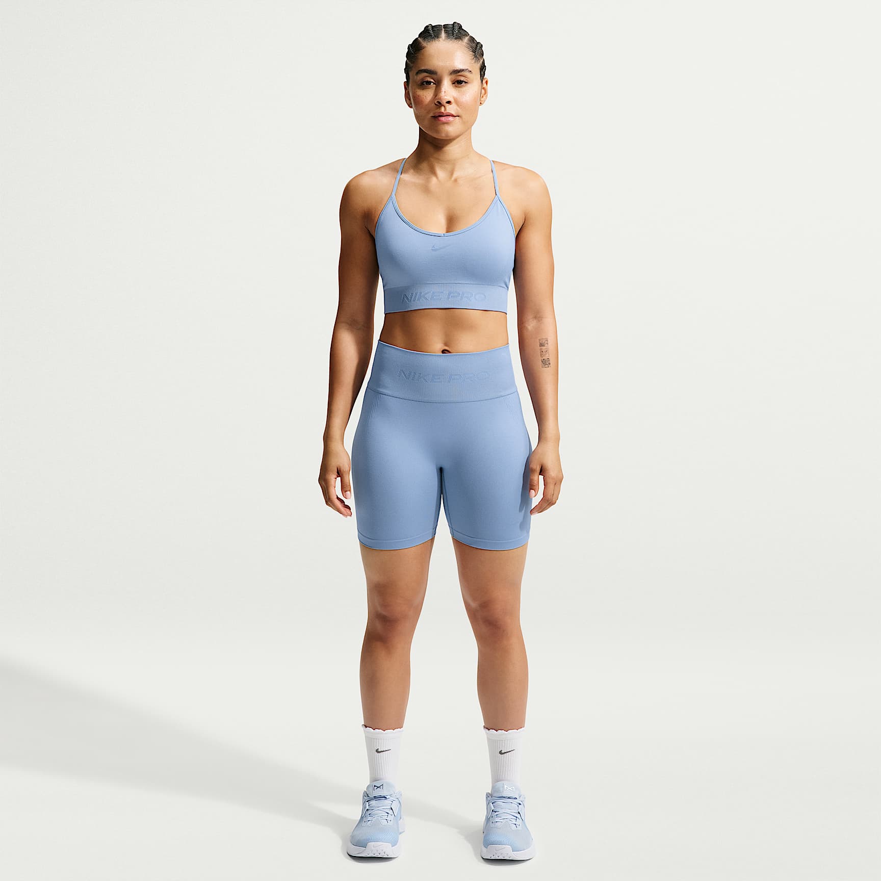 Nike Pro Seamless Women's Dri-FIT High-Waisted 5" Biker Shorts