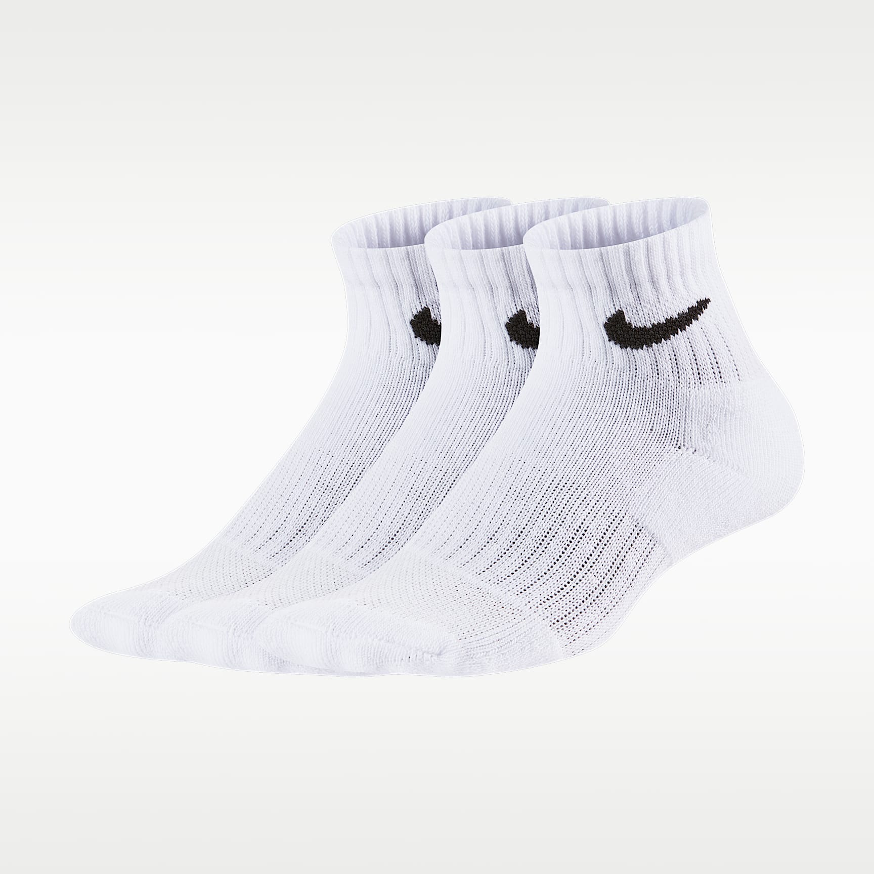 Nike Everyday Younger Kids' Cushioned Ankle Socks (3 Pairs)