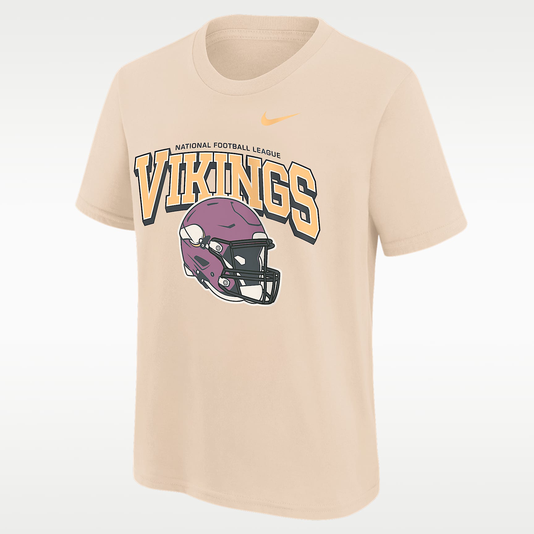 Minnesota Vikings Vintage Mod Easy Lane Big Kids' Nike NFL Short-Sleeve T-Shirt