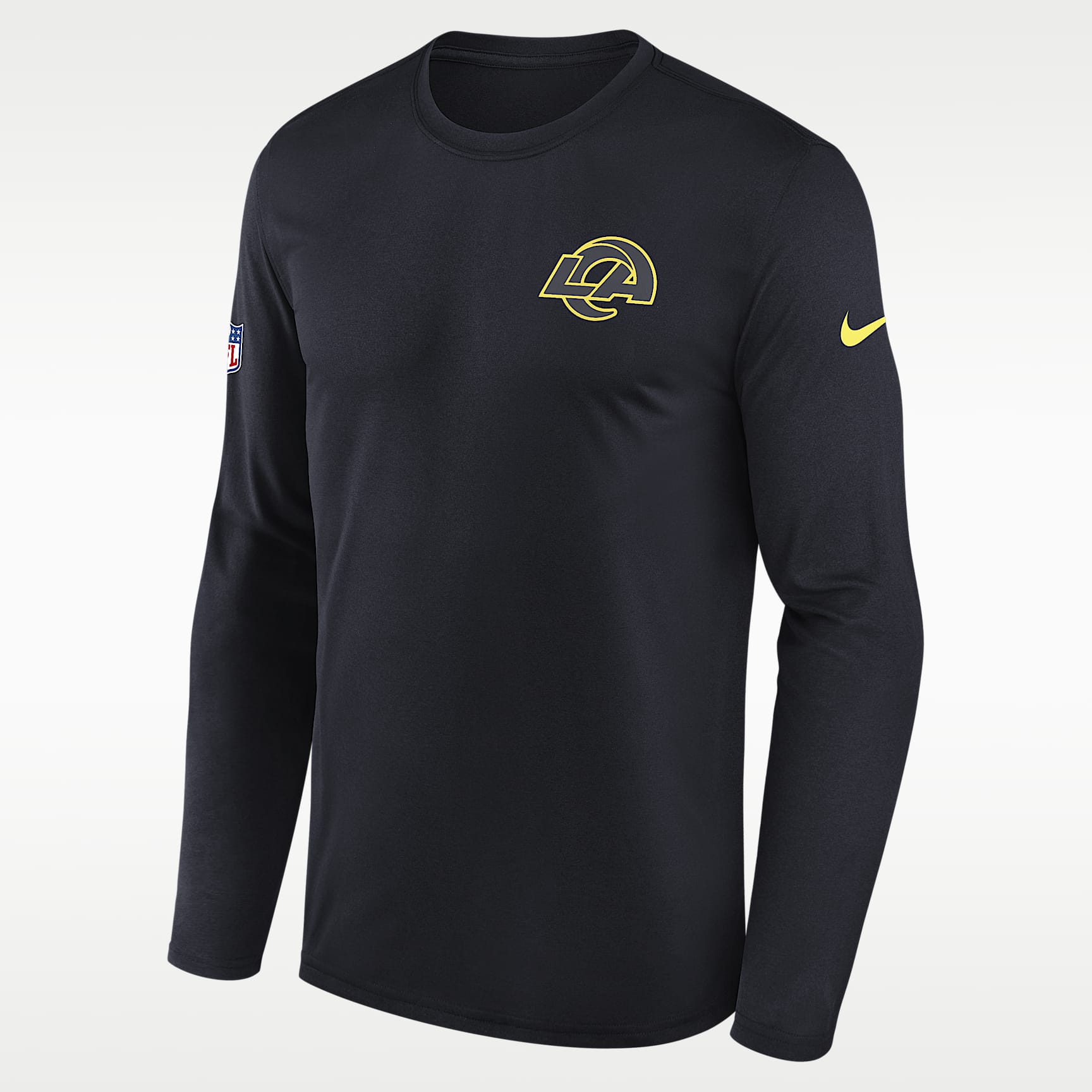 Los Angeles Rams Rivalries Collection Sideline Legend Small Logo Men's Nike Dri-FIT NFL Long-Sleeve T-Shirt