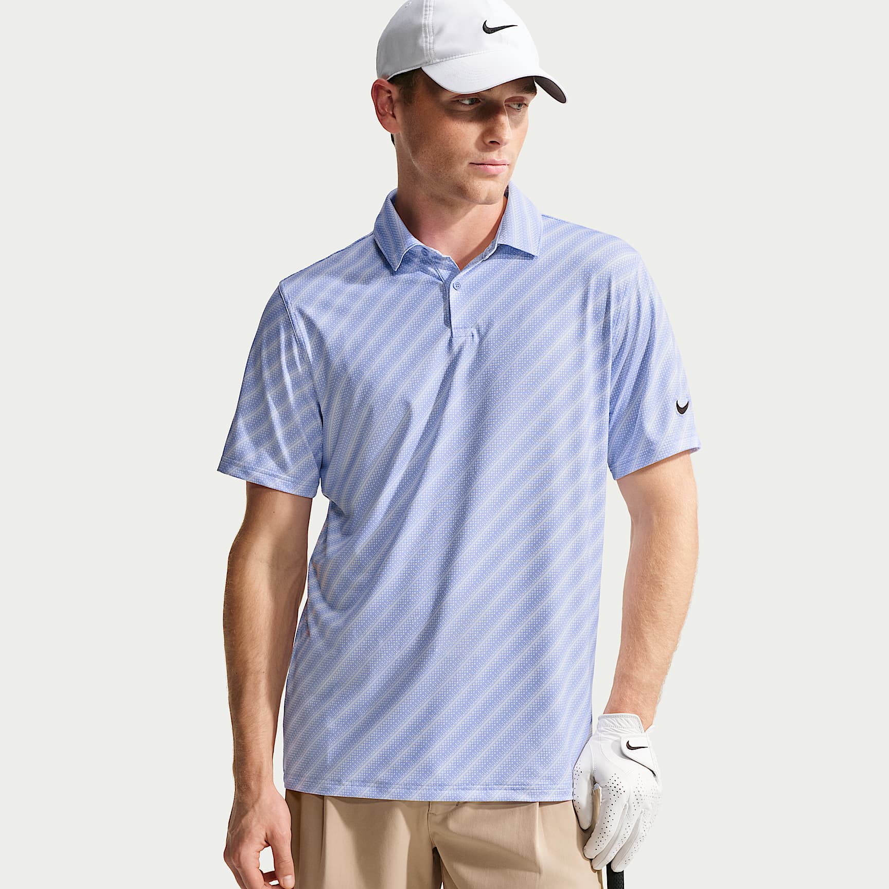 Nike Velocity Men's Dri-FIT Striped Golf Polo