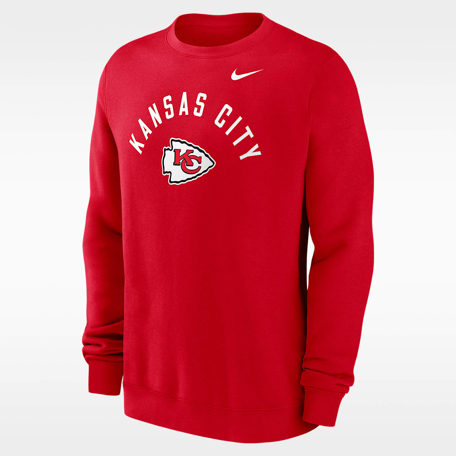 Kansas City Chiefs Club Men's Nike NFL Pullover Crew