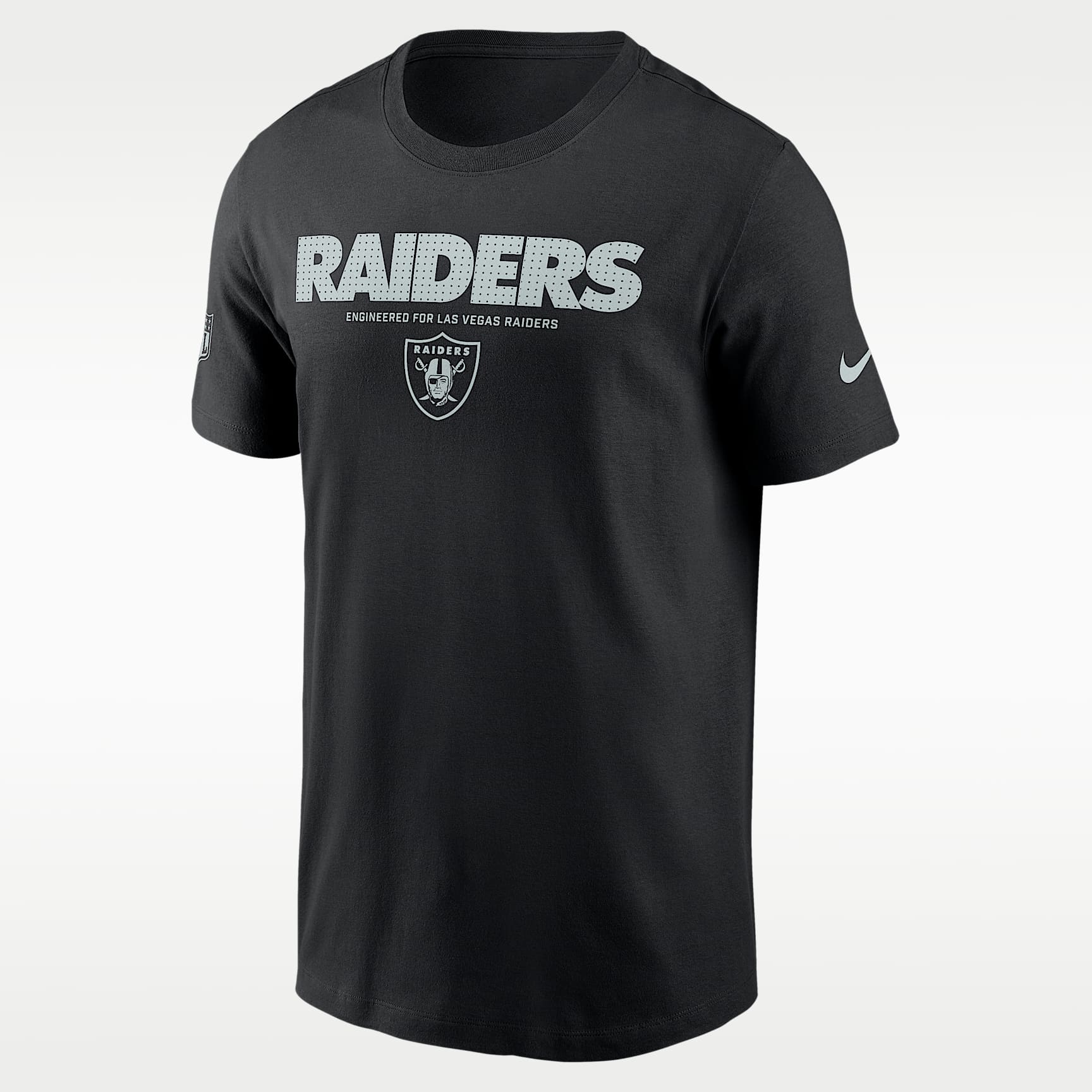 Playera Nike Dri-FIT de la NFL para hombre Las Vegas Raiders Sideline Team Issue
