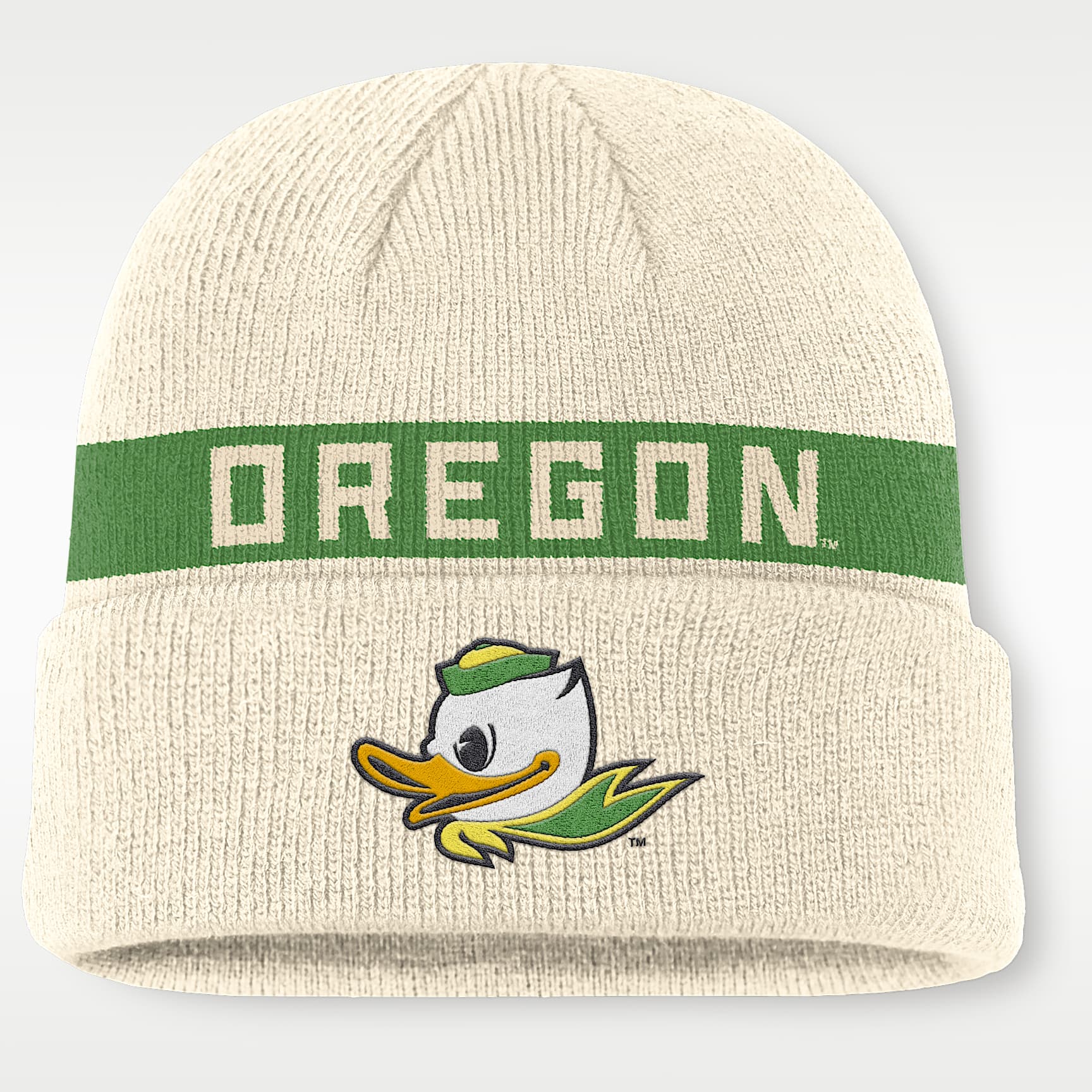 Oregon Primetime Peak Utility Men's Nike College Cuffed Beanie