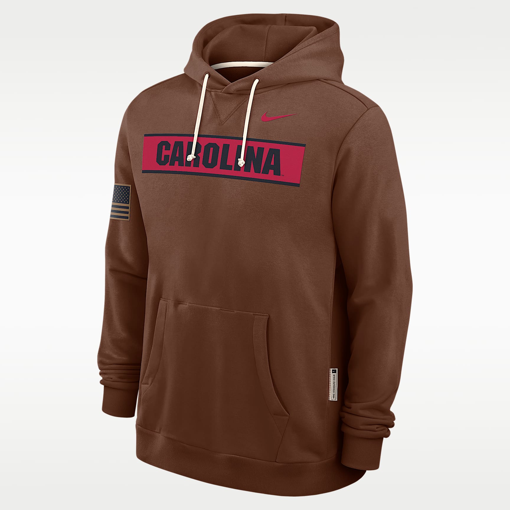 South Carolina 2026 Military Appreciation Men's Nike Dri-FIT College Long-Sleeve Hooded Top