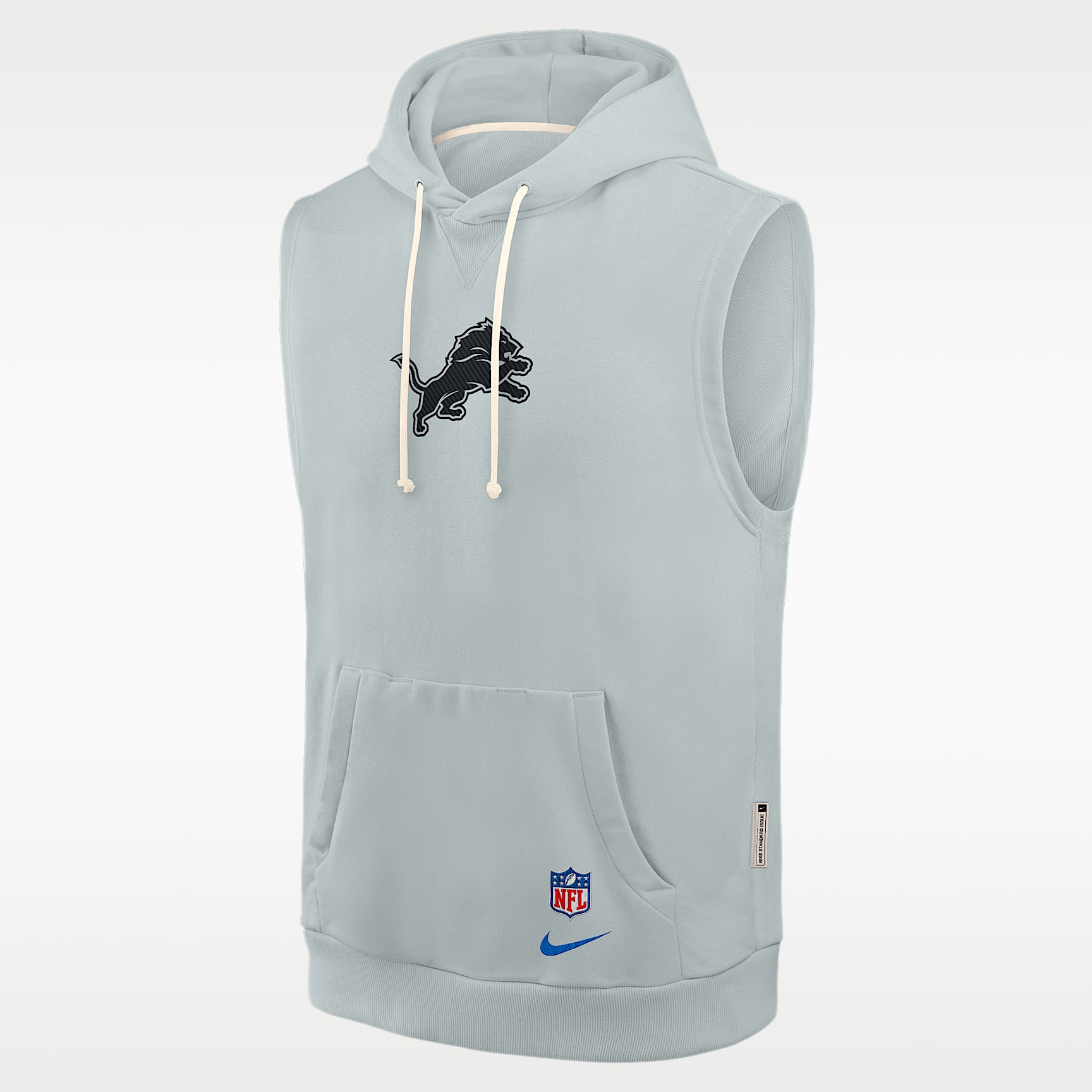 Detroit Lions Rivalries Collection Sideline Men's Nike Dri-FIT NFL Sleeveless Pullover Hoodie