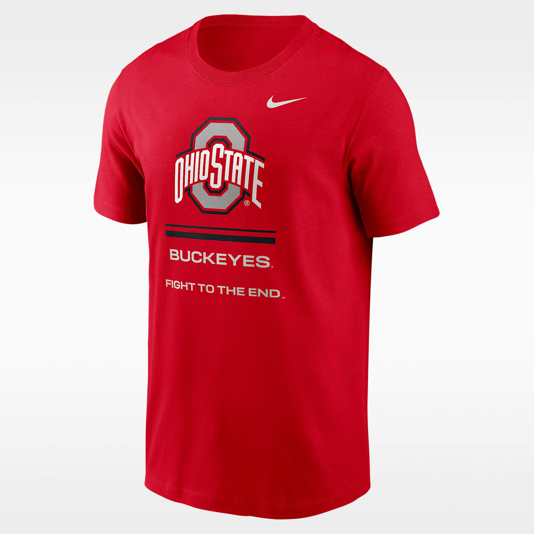 Playera universitaria Nike Dri-FIT para hombre Ohio State Sideline