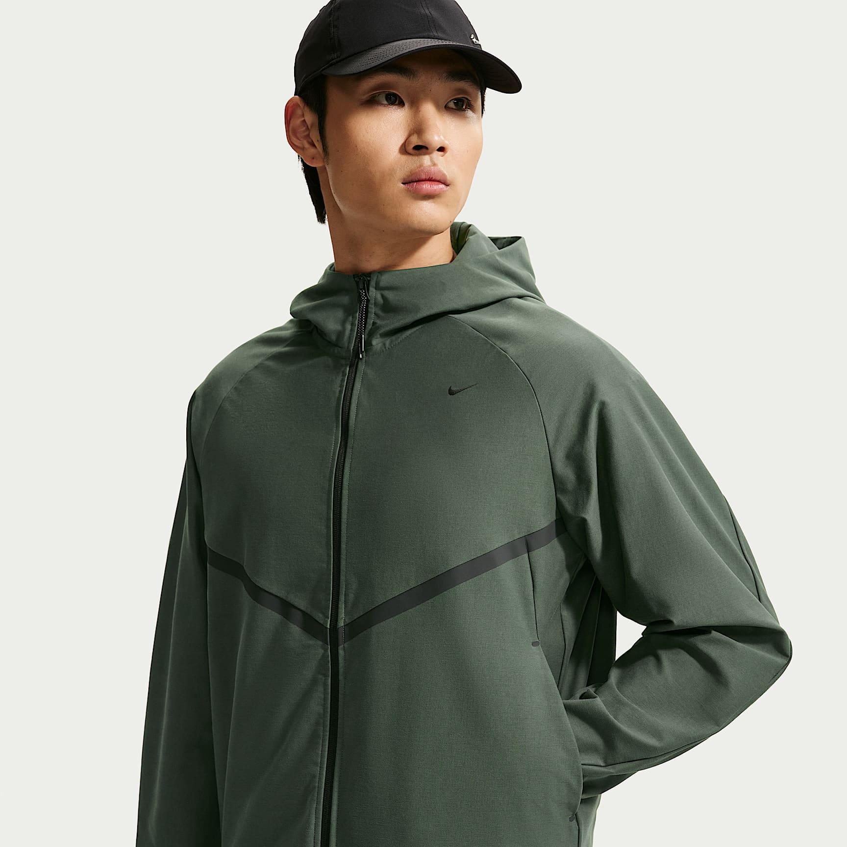 Nike Tech Men's Shori-Knit Full-Zip Windrunner Jacket