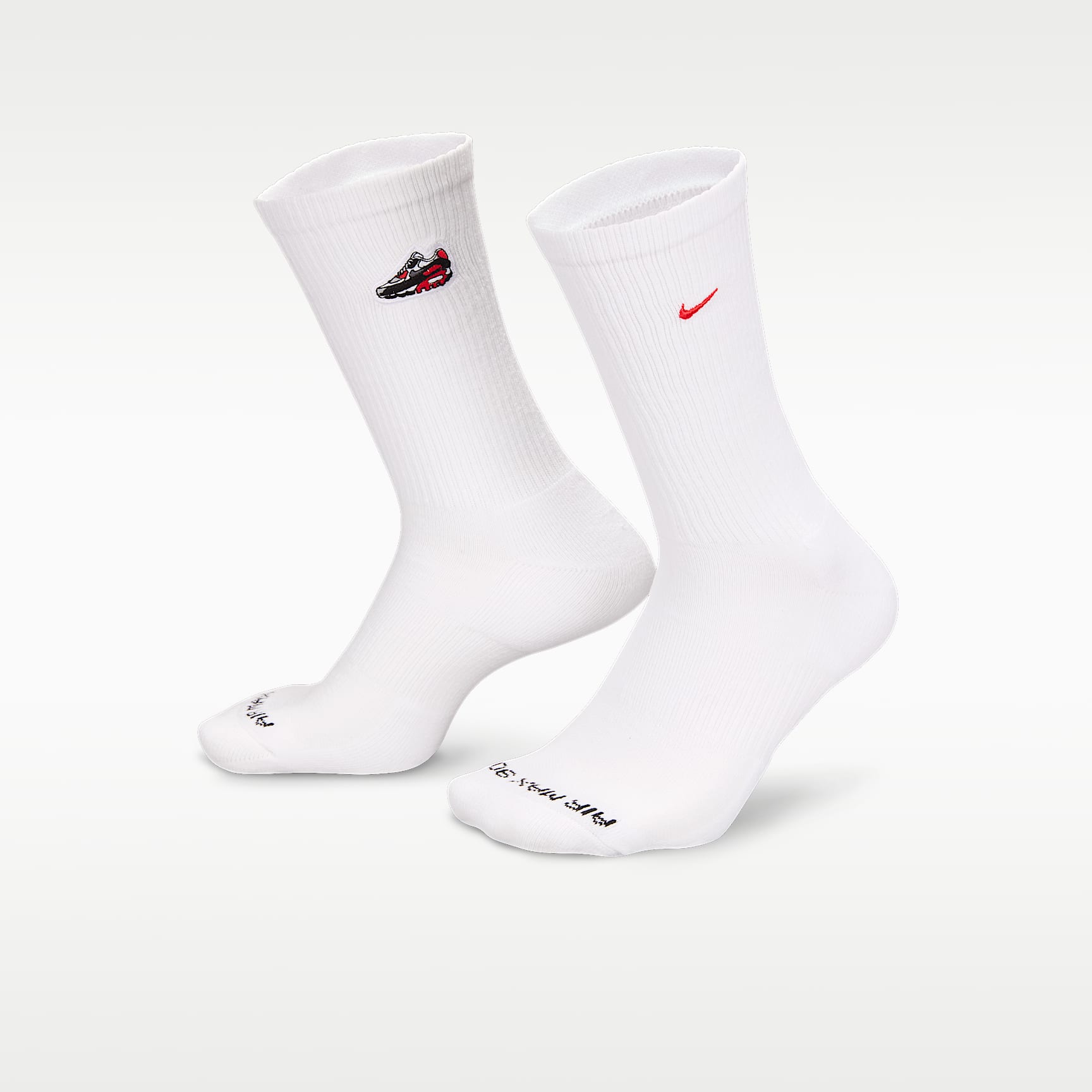 Nike Air Max 90 Everyday Plus Cushioned Crew Socks (1 Pair)