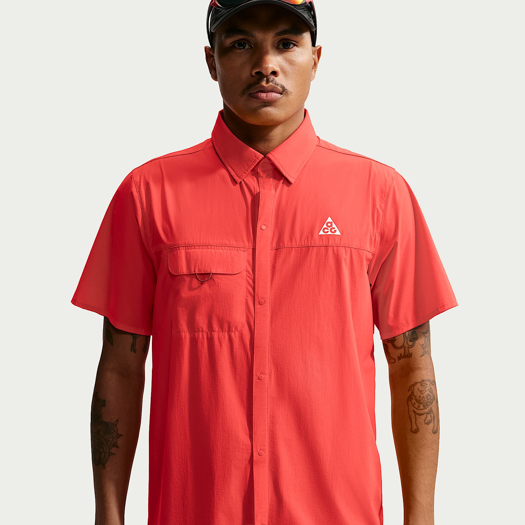 ACG "Aireez" Men's Button-Up Trail Running Top