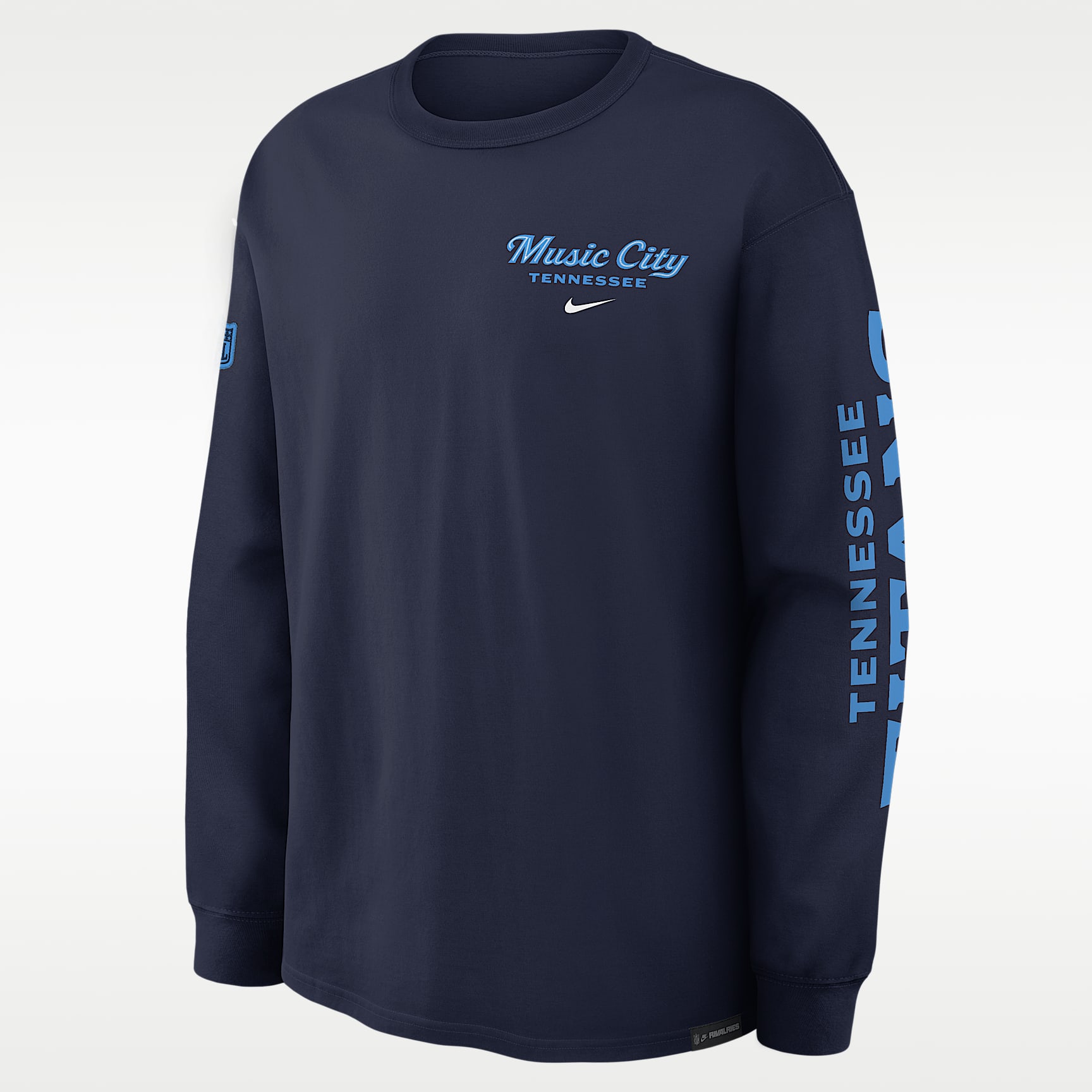 Tennessee Titans Rivalries Collection Max90 Men's Nike NFL Long-Sleeve T-Shirt