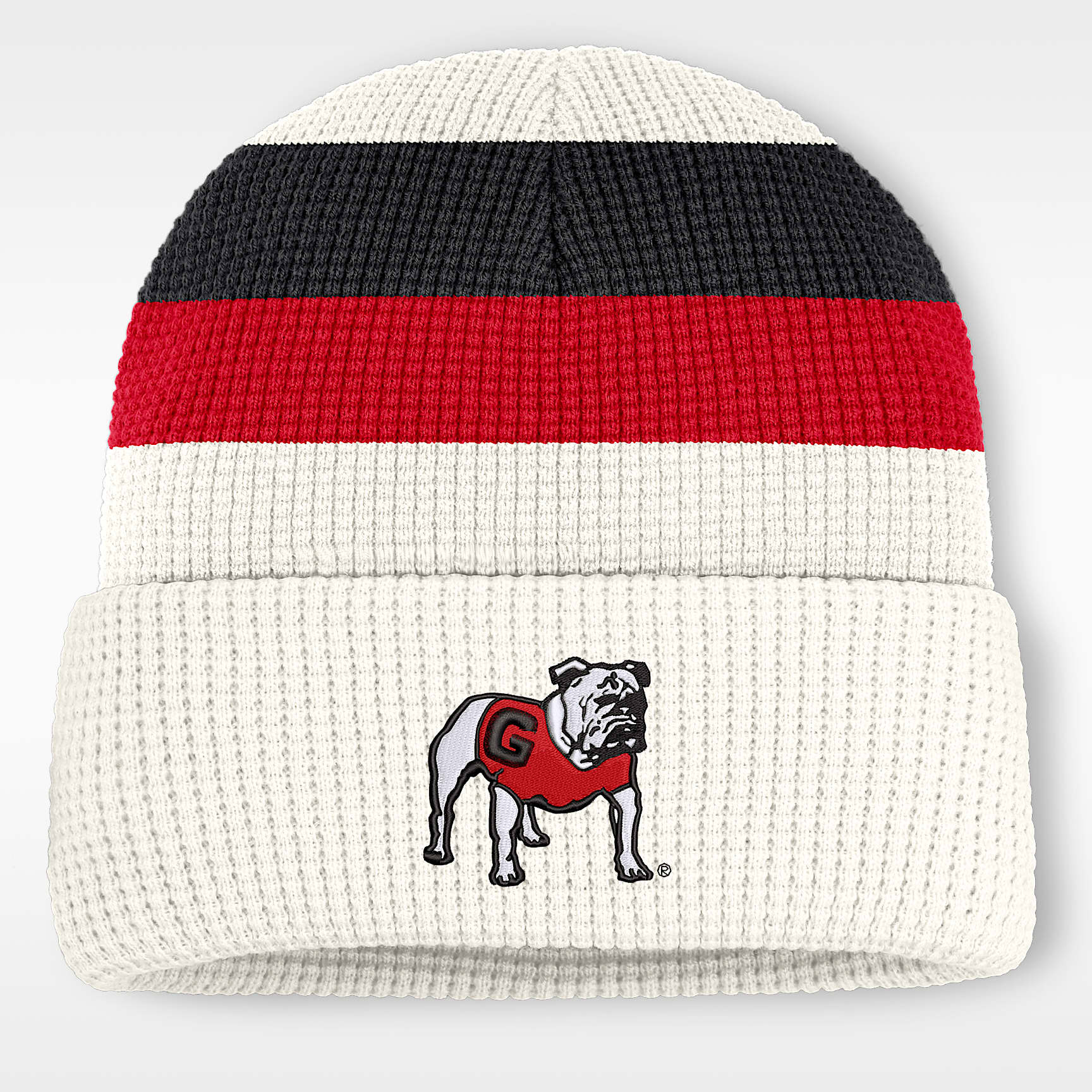 Georgia Men's Nike College Cuffed Beanie