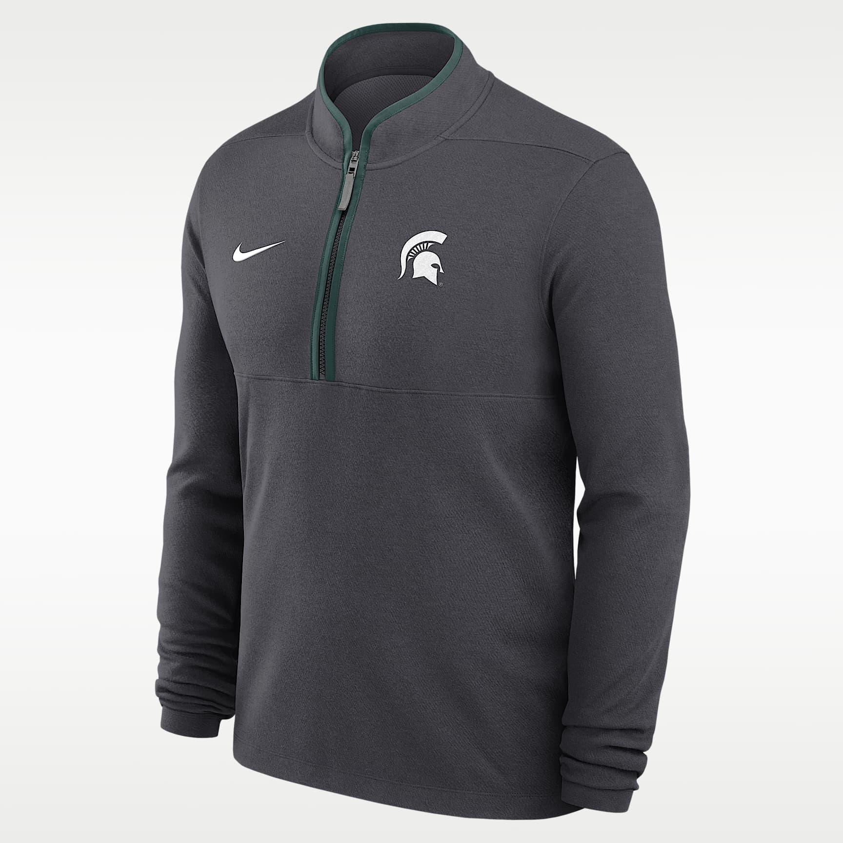 Michigan State Victory Men's Nike Dri-FIT College 1/2-Zip Long-Sleeve Top
