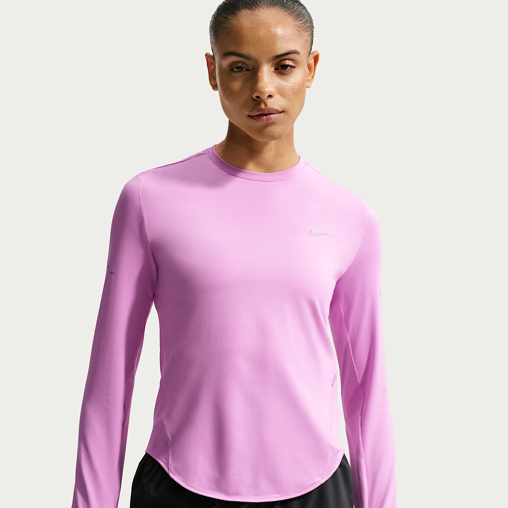 Nike Swift Women's Dri-FIT UV Long-Sleeve Crew-Neck Running Top