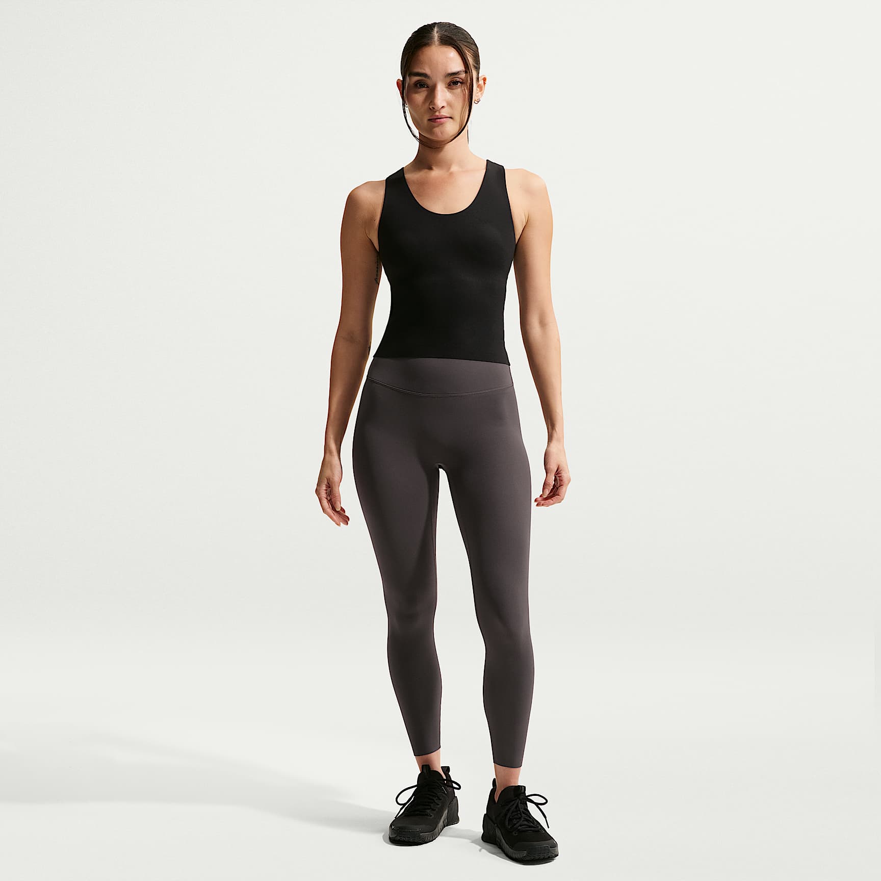 Nike Zenvy Women's High-Waisted 7/8 Leggings with No Front Seam