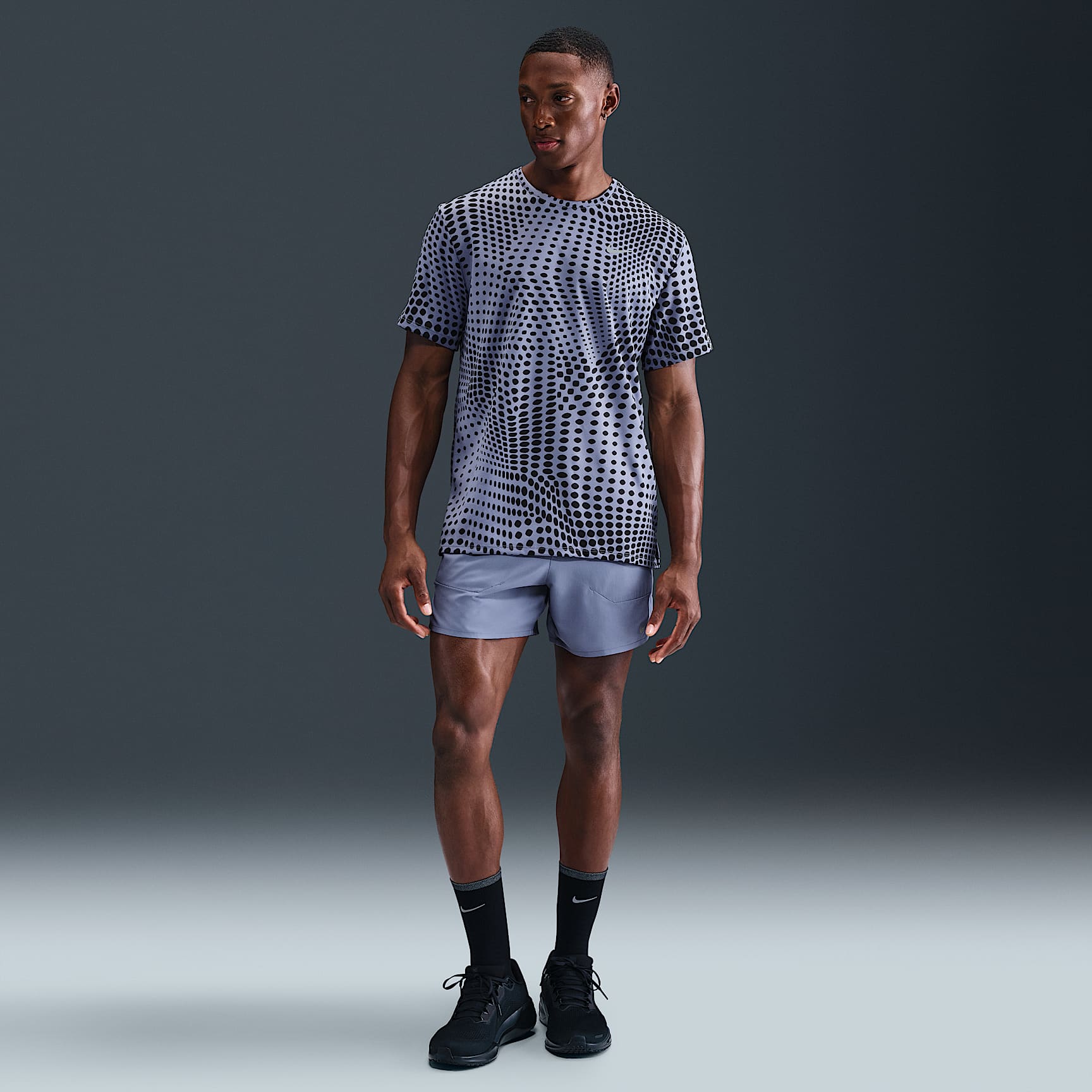 Shorts de correr Dri-FIT de 13 cm con forro de ropa interior para hombre Nike Stride