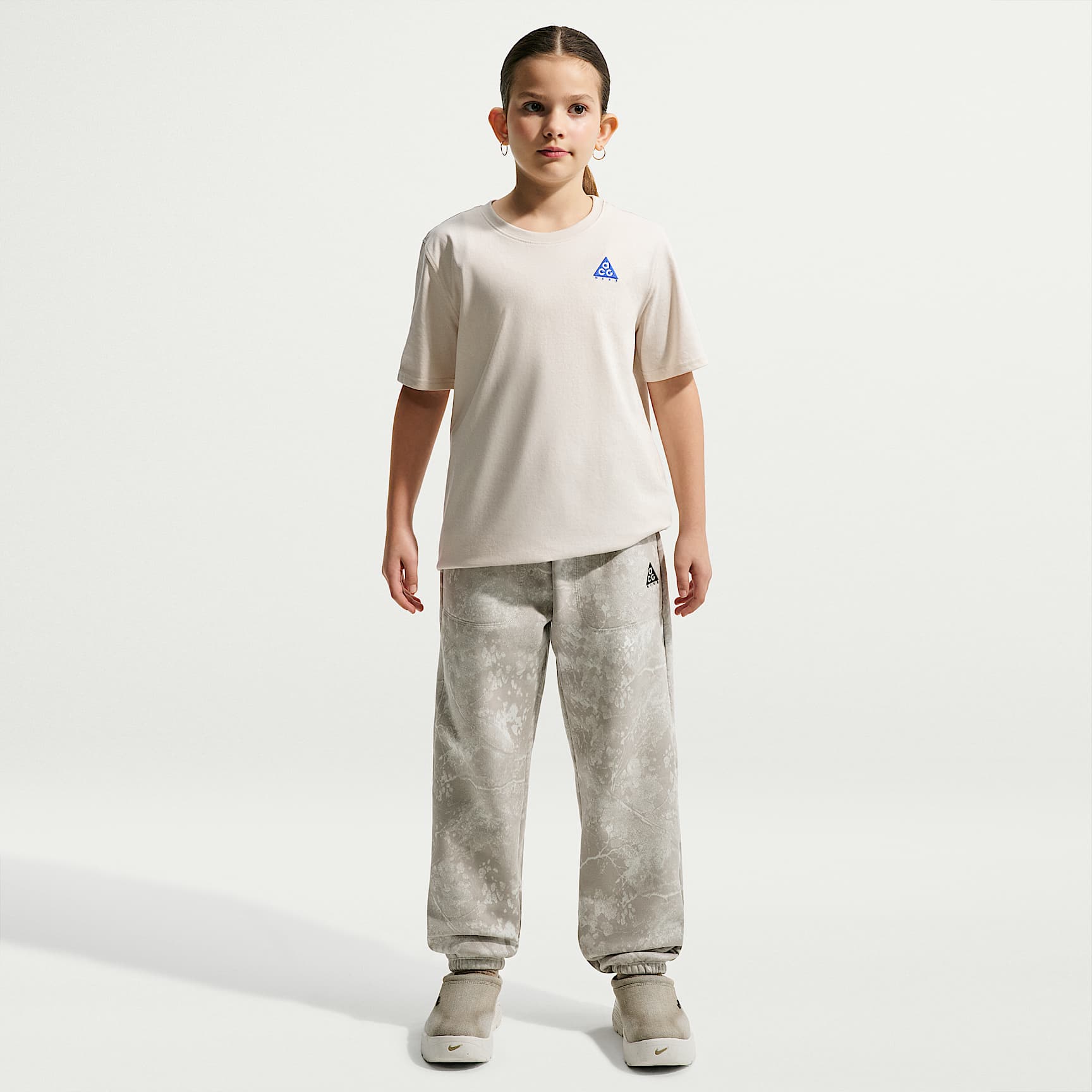 ACG Big Kids' Printed Element Fleece Pants