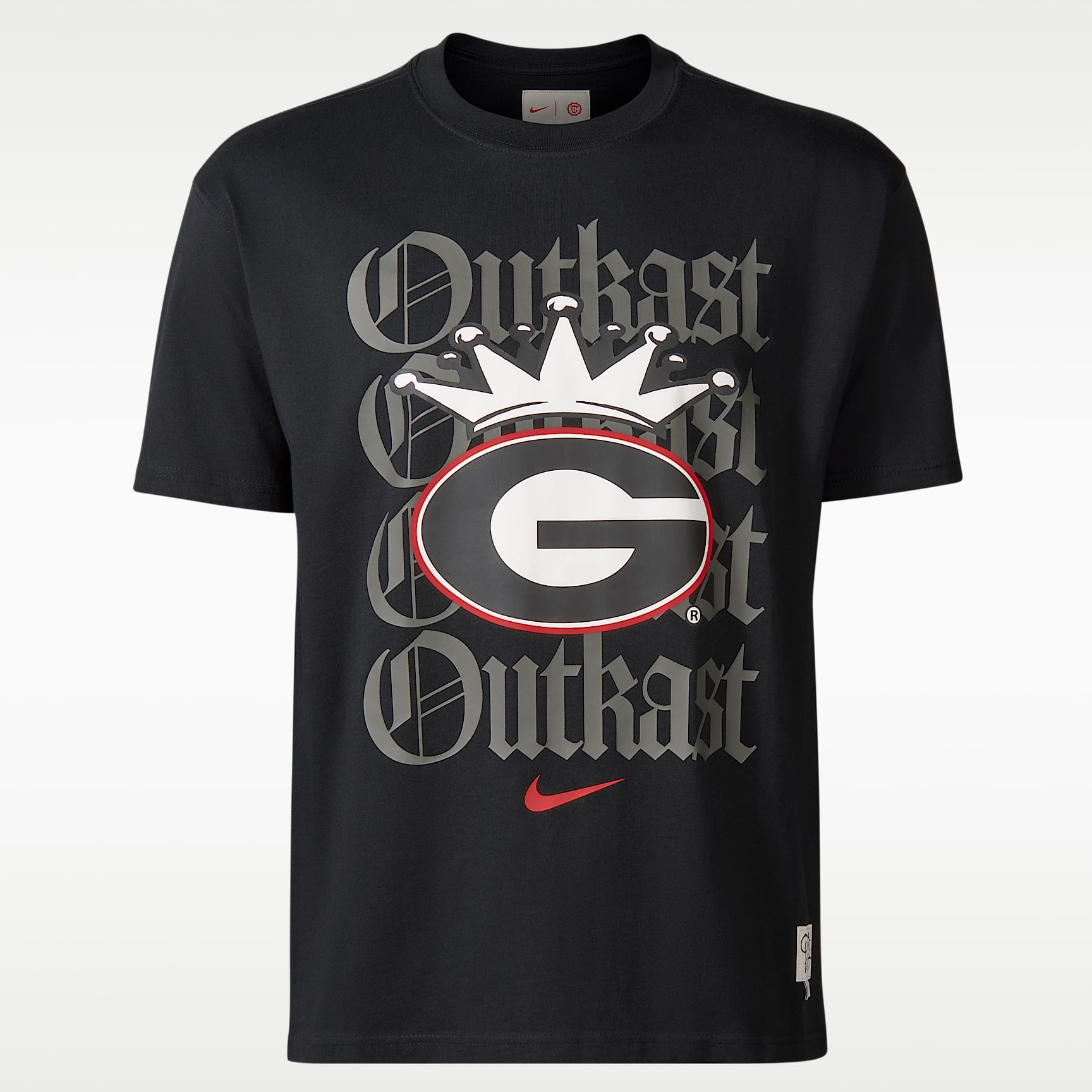 Playera Crown Nike x UGA x Outkast