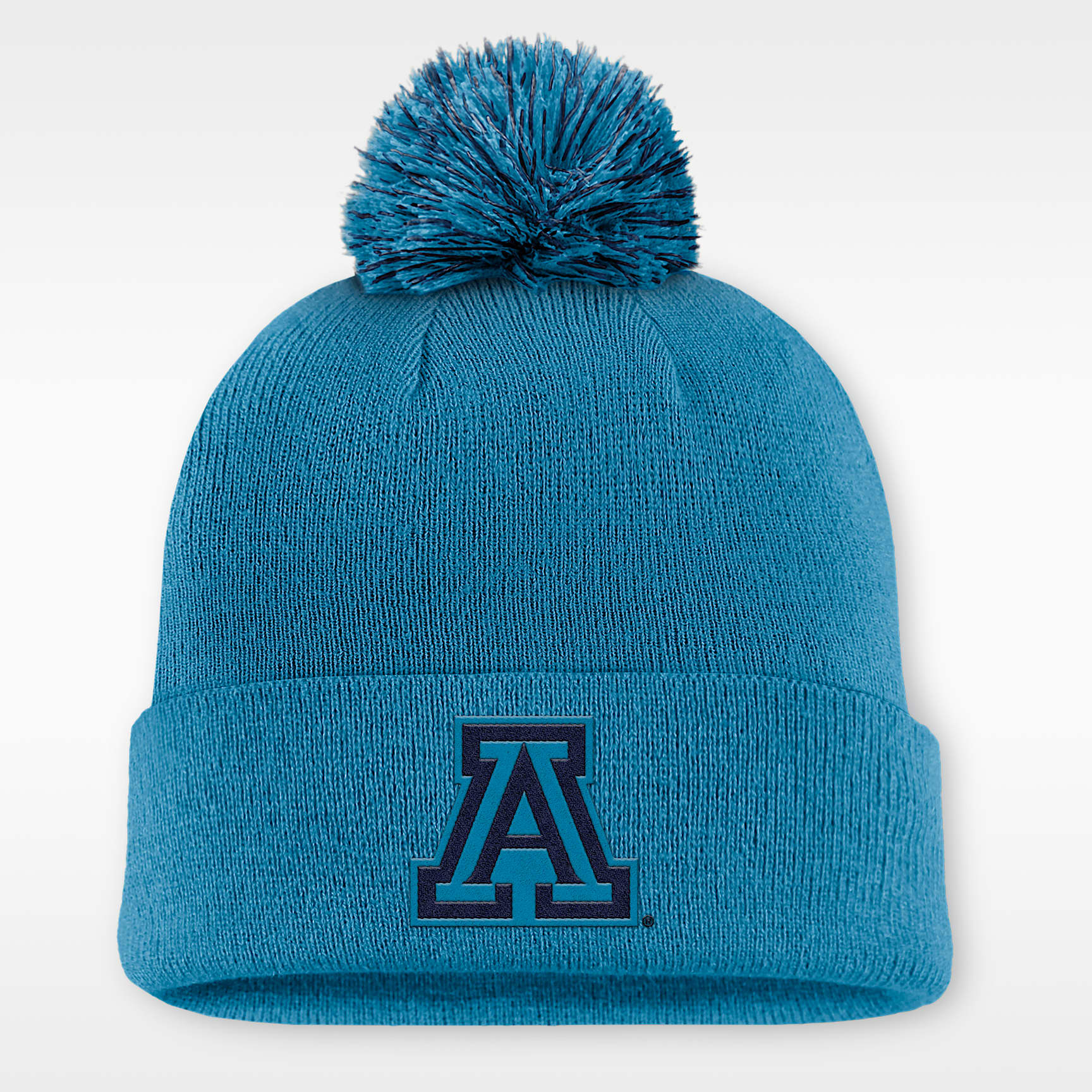 Gorro con dobladillo y pompón universitario Nike Arizona Primetime Campus Toned para hombre