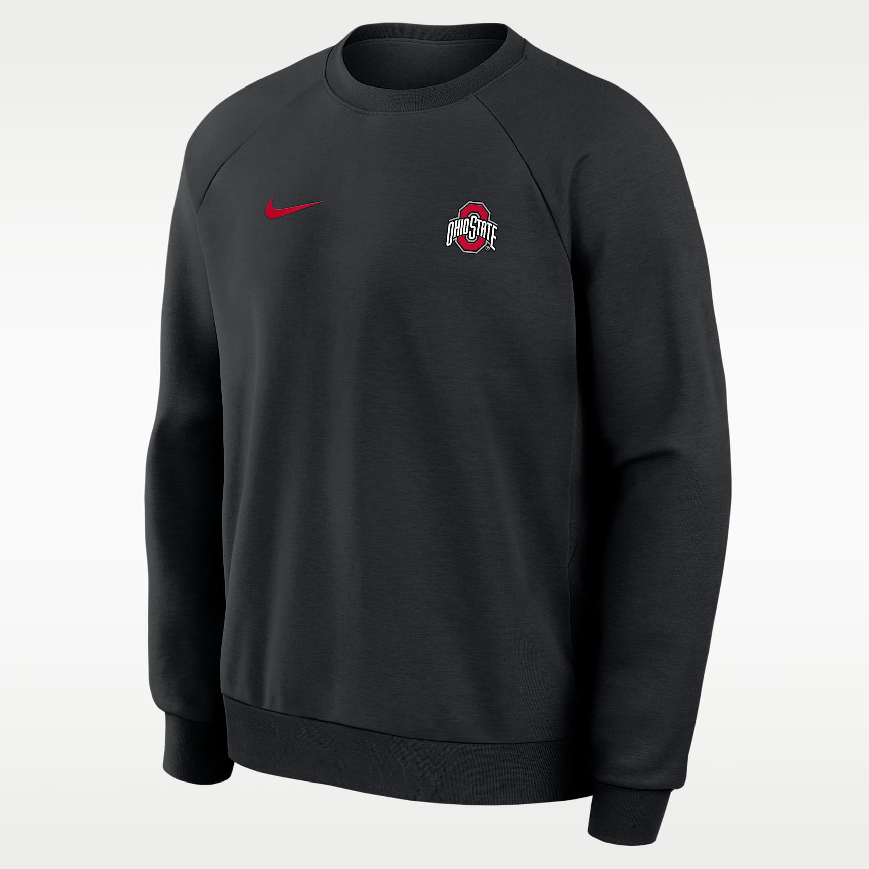 Ohio State Premium Performance Men's Nike Dri-FIT College Pullover Crew