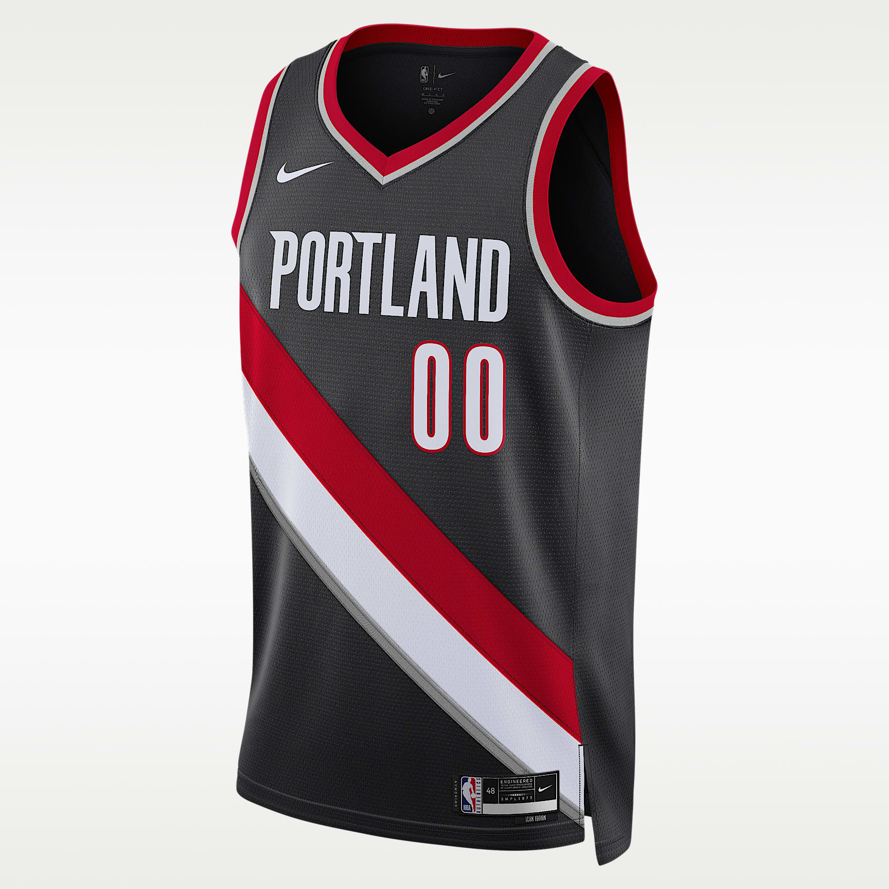 Jersey Nike Dri-FIT de la NBA Swingman para hombre Portland Trail Blazers Icon Edition