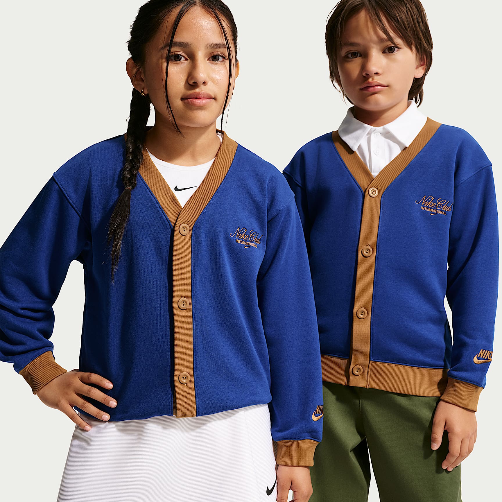Nike Sportswear Club Big Kids' Cardigan