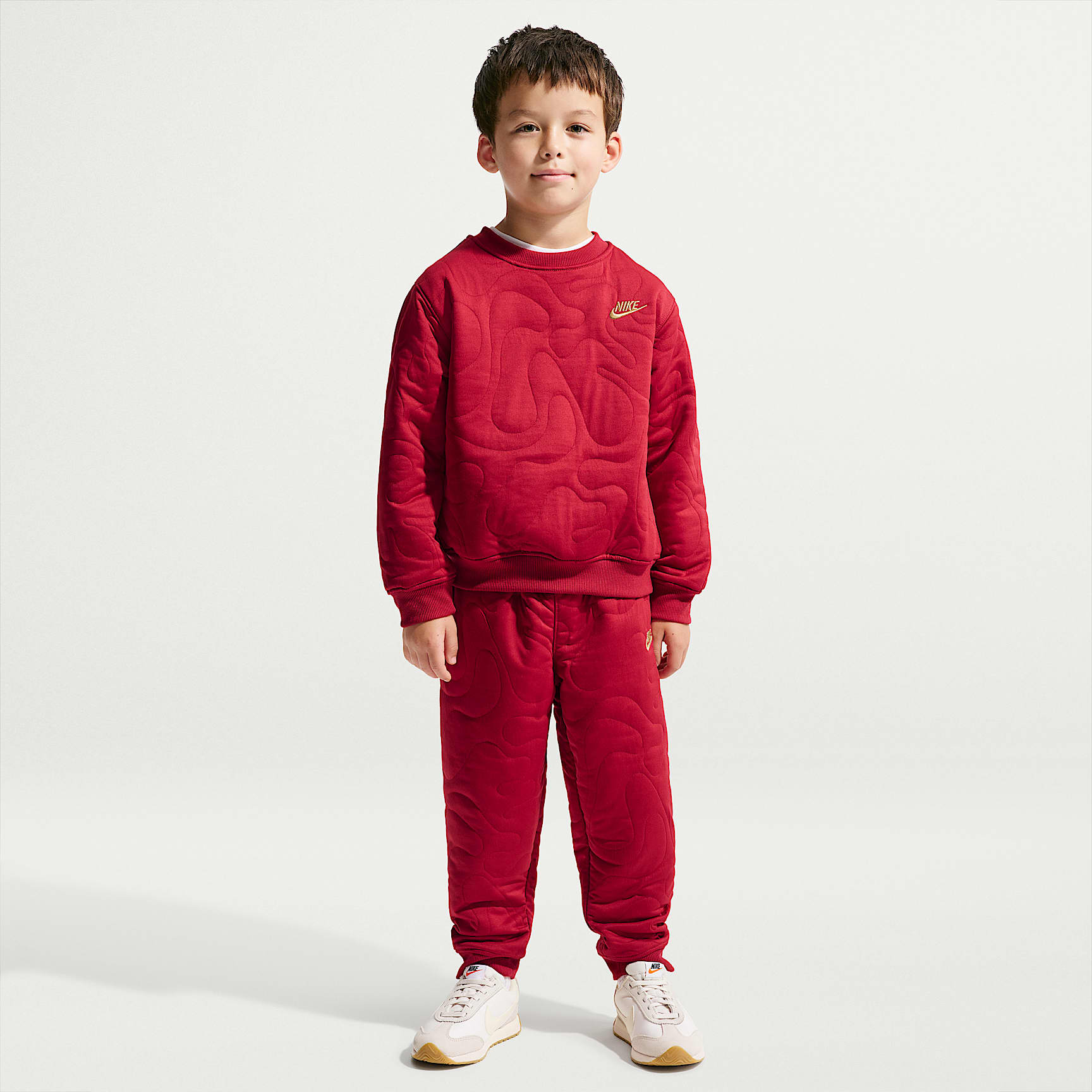 Nike Sportswear Little Kids' Frost Futura 2-Piece Crew Set