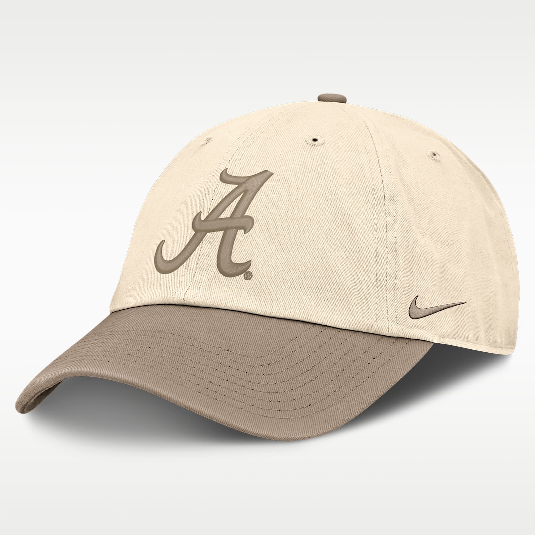 Alabama Natural Club Men's Nike College Adjustable Hat