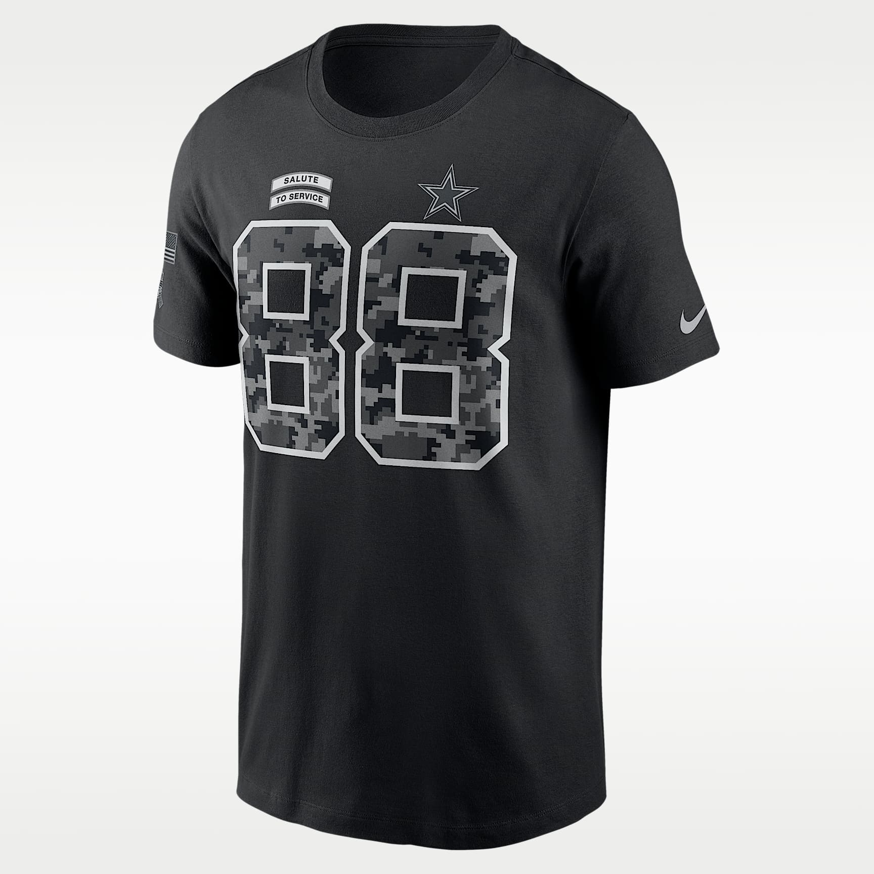 Playera Nike de la NFL para hombre CeeDee Lamb Dallas Cowboys Salute to Service