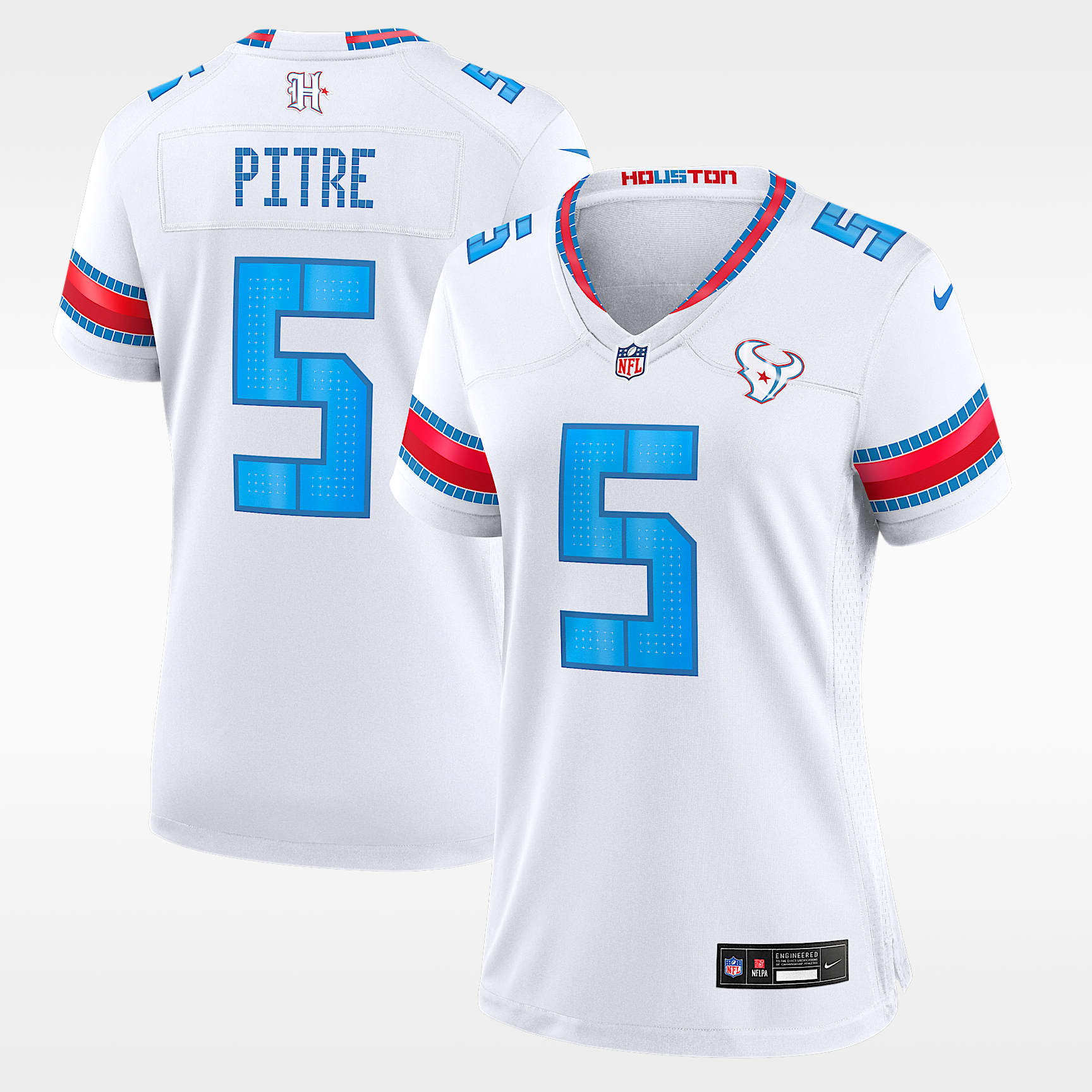 Jalen Pitre Houston Texans Rivalries Collection Women's Nike NFL Game Jersey