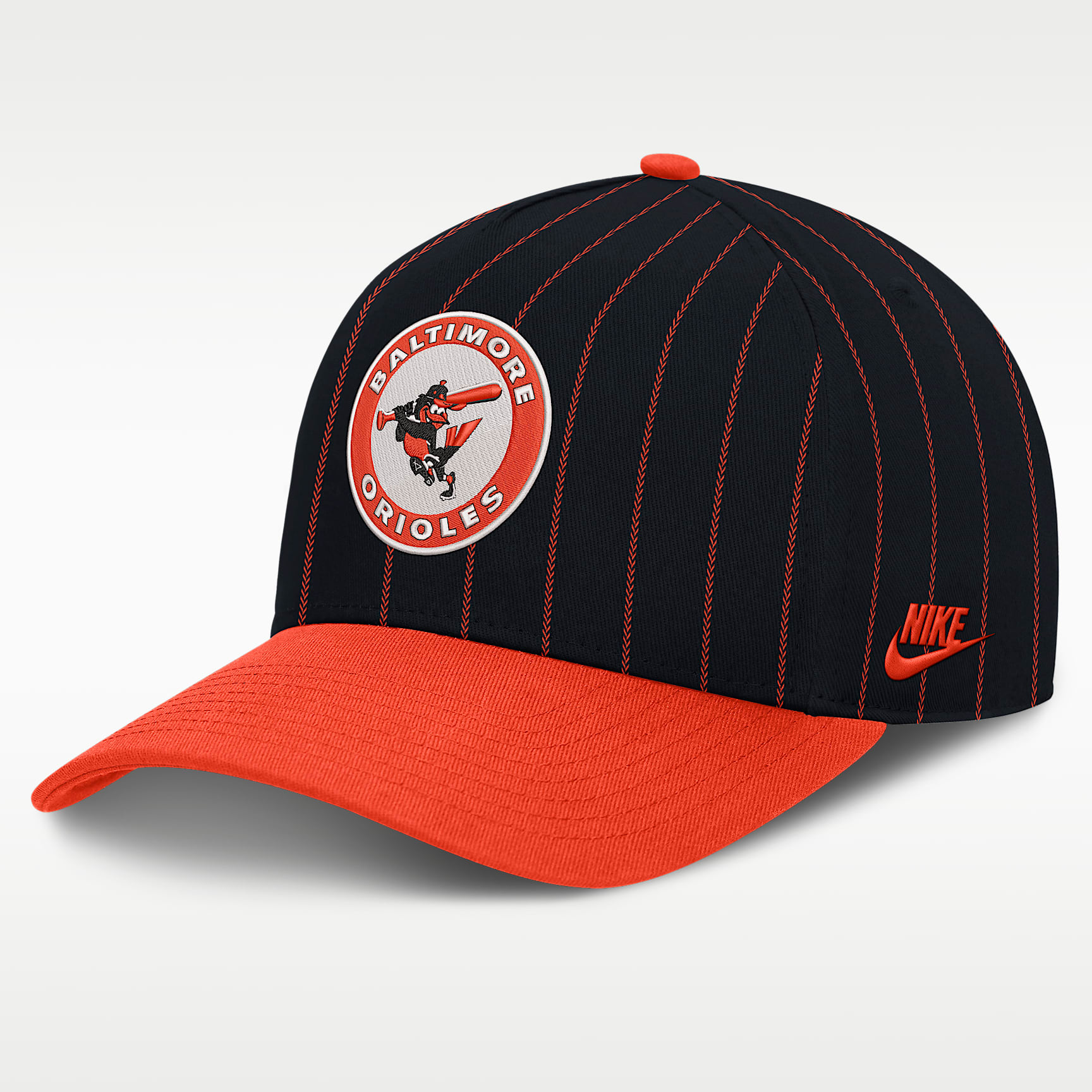 Gorra Nike de la MLB ajustable con estructura A-Frame para hombre Orioles de Baltimore Cooperstown Rise