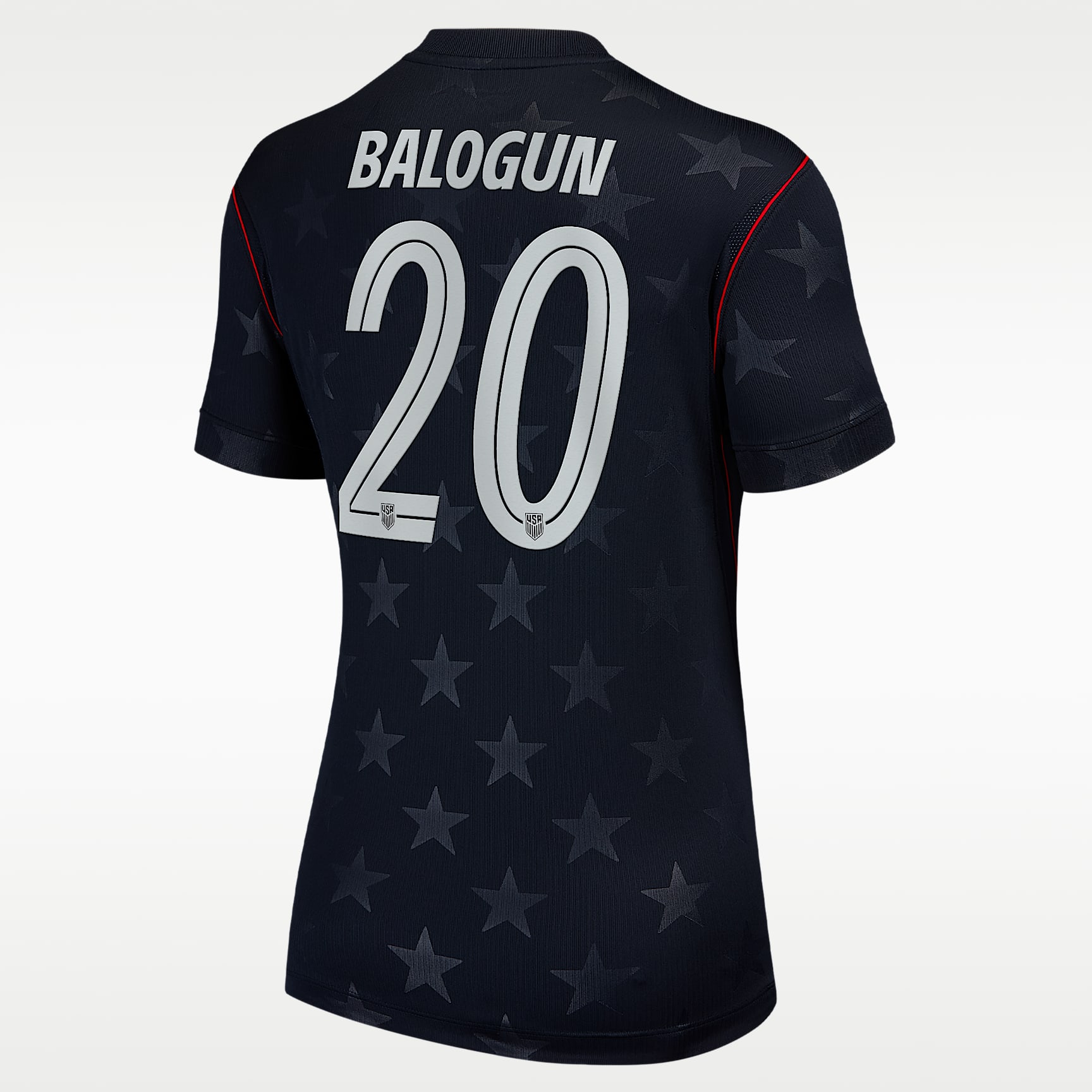 Folarin Balogun USMNT 2026 Stadium Away Women's Nike Dri-FIT Soccer Jersey