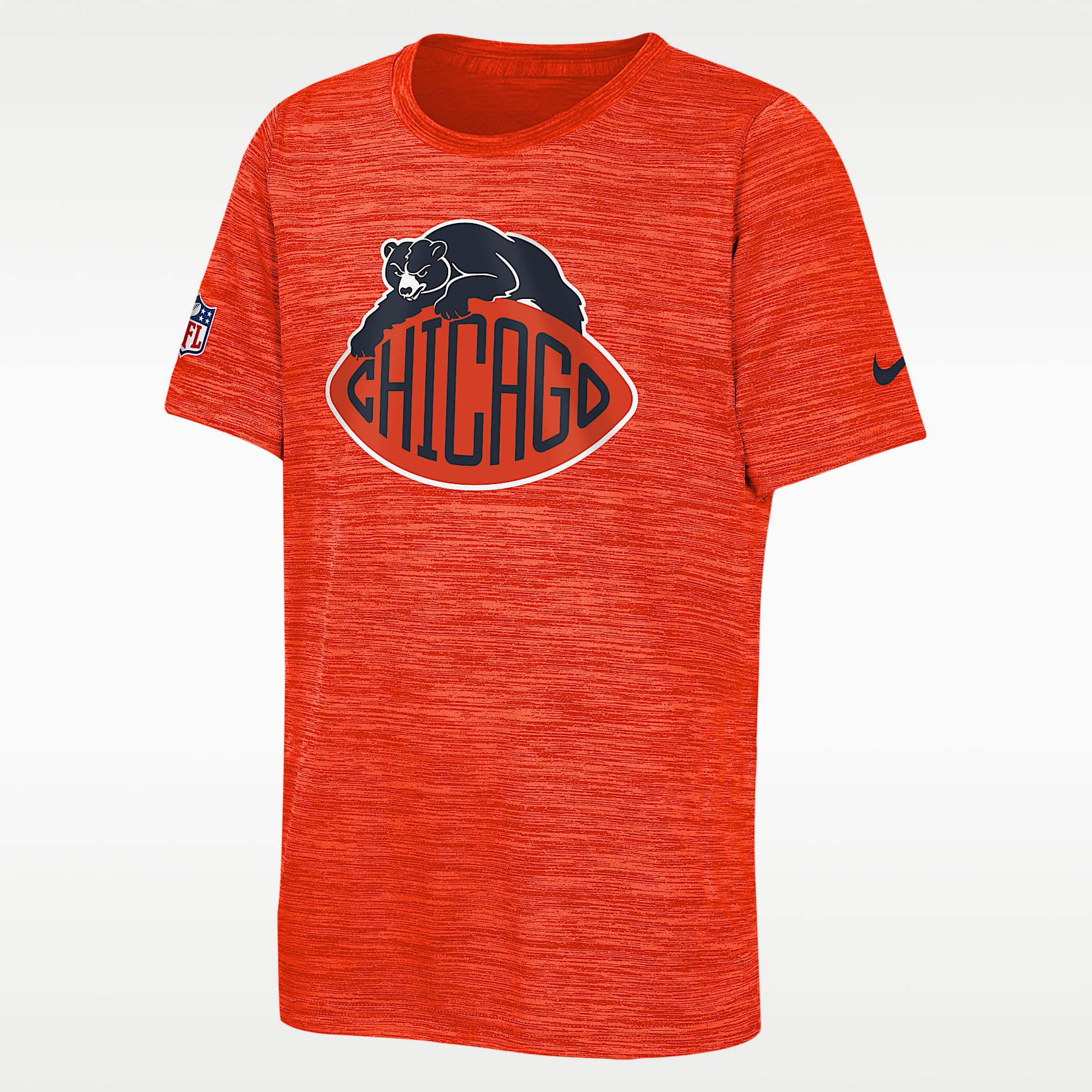 Chicago Bears Rivalries Collection Sideline Velocity Big Kids' Nike Dri-FIT NFL T-Shirt