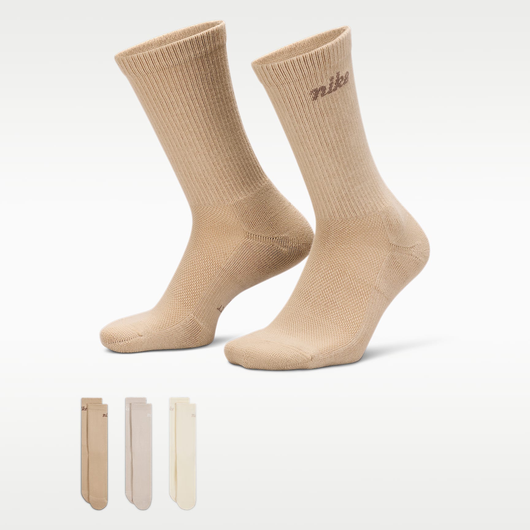 Nike Everyday Elevated Crew Socks (3 Pairs)