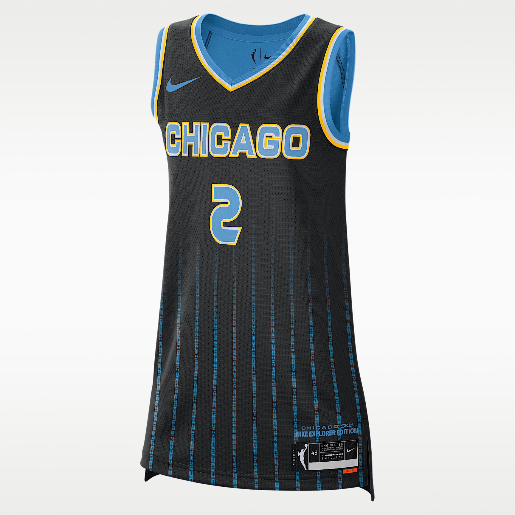 Chicago Sky Explorer Edition Nike Dri-FIT WNBA Victory Jersey