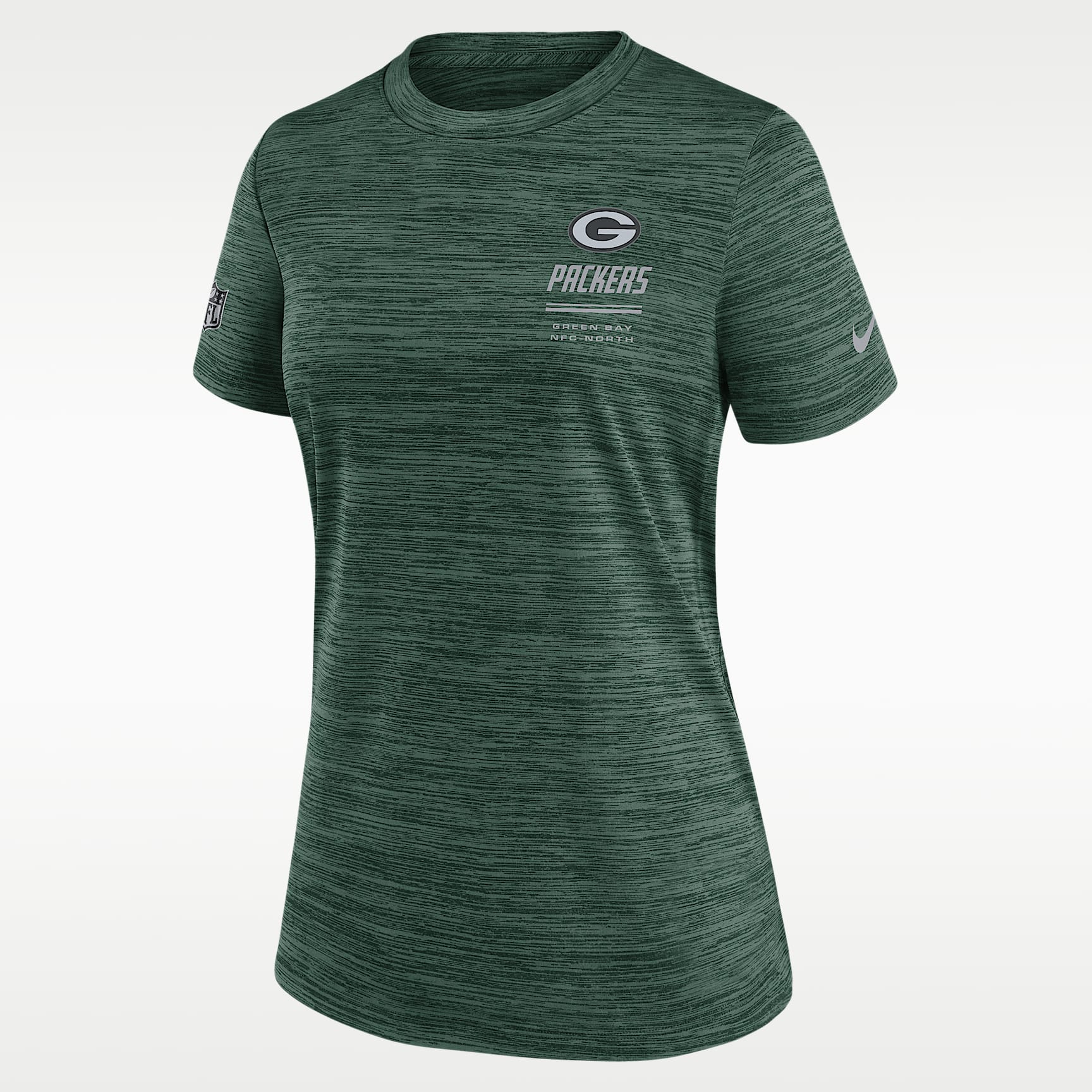Green Bay Packers Sideline Velocity Women's Nike Dri-FIT NFL T-Shirt