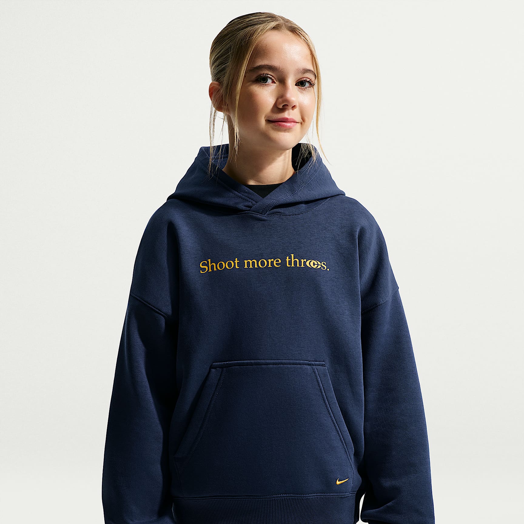 Caitlin Clark Big Kids' Club Fleece Oversized Hoodie
