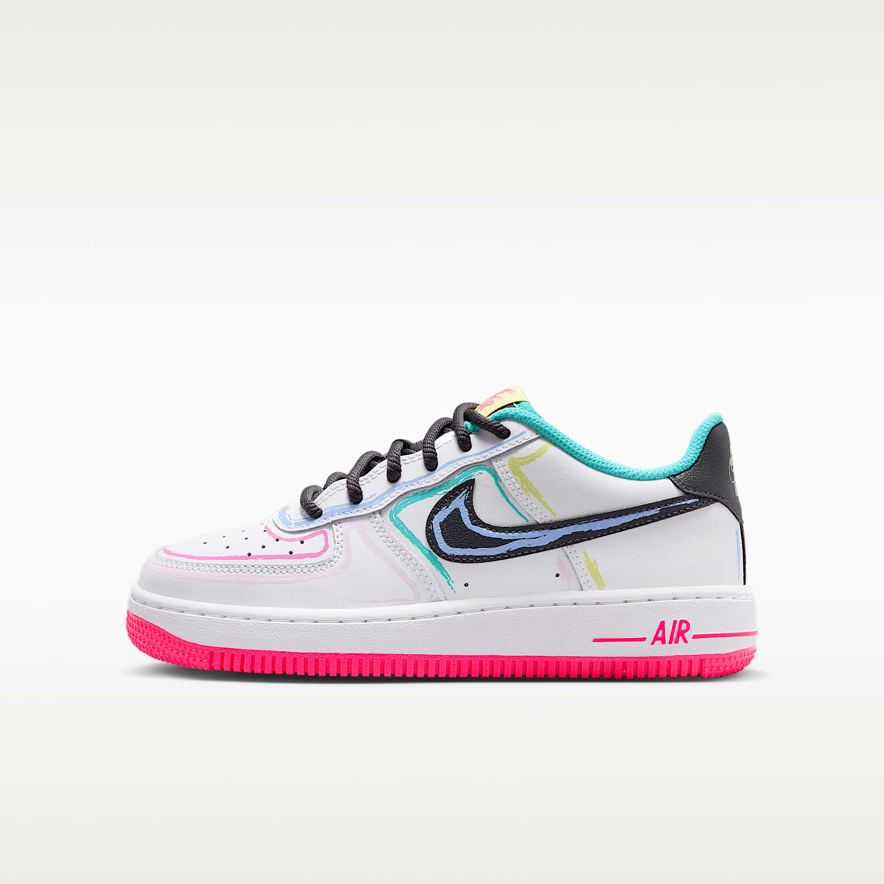 Nike Air Force 1 Big Kids' Shoes