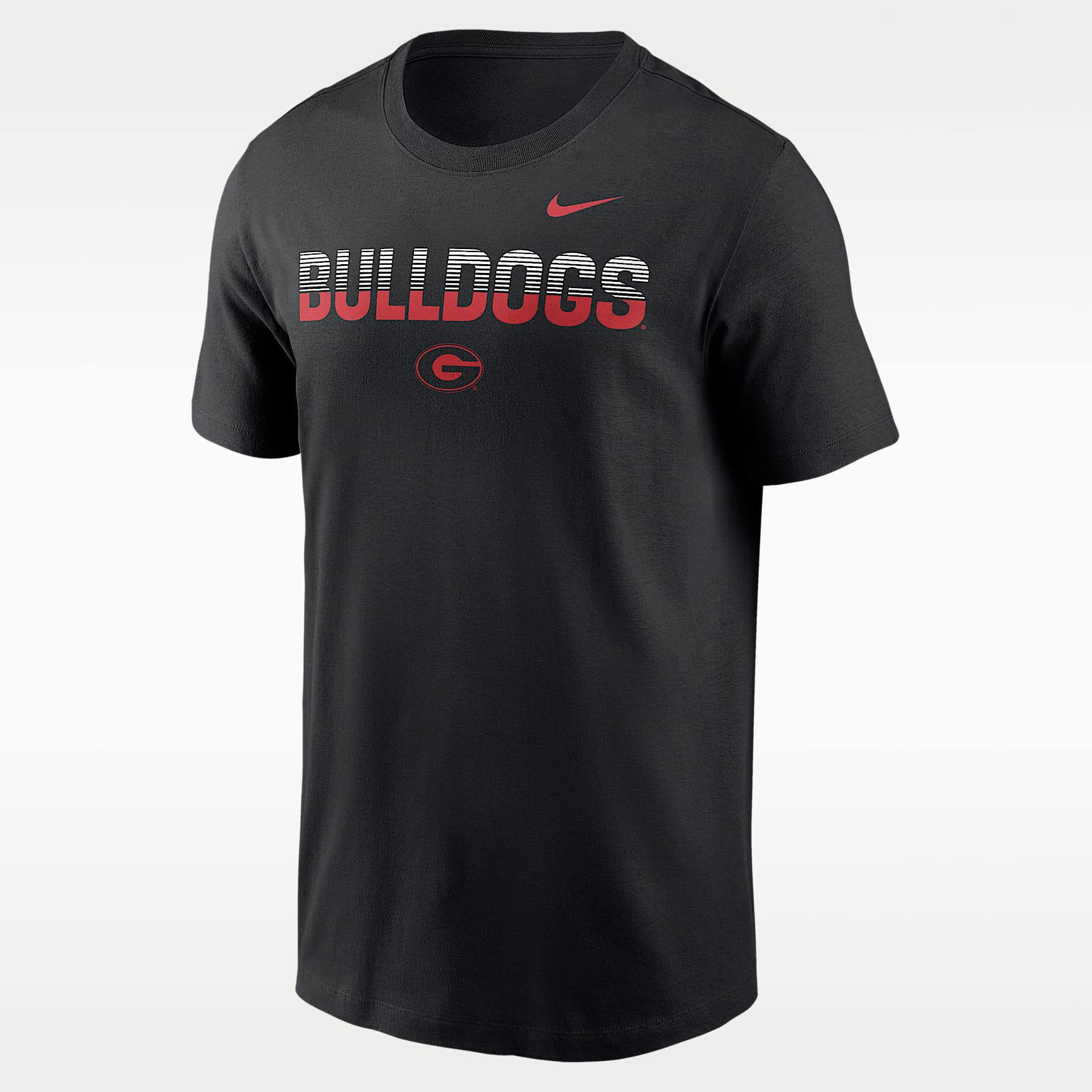 Playera universitaria Nike para hombre Georgia Primetime Kinetic