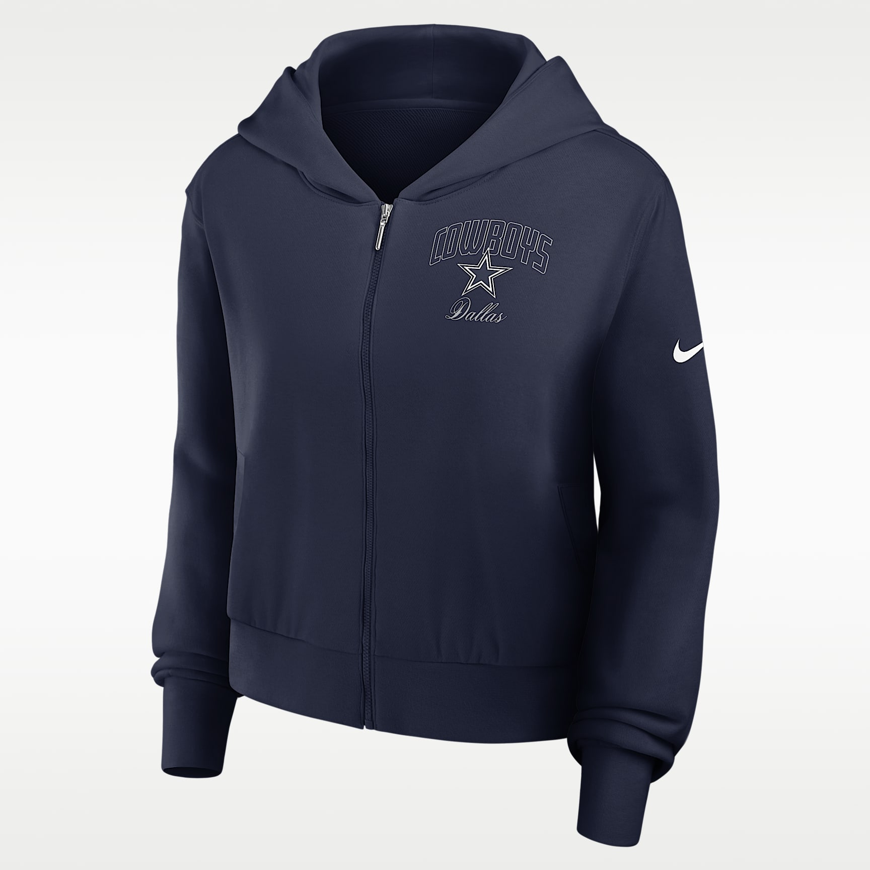 Dallas Cowboys Primetime Women's Nike NFL Full-Zip Hoodie