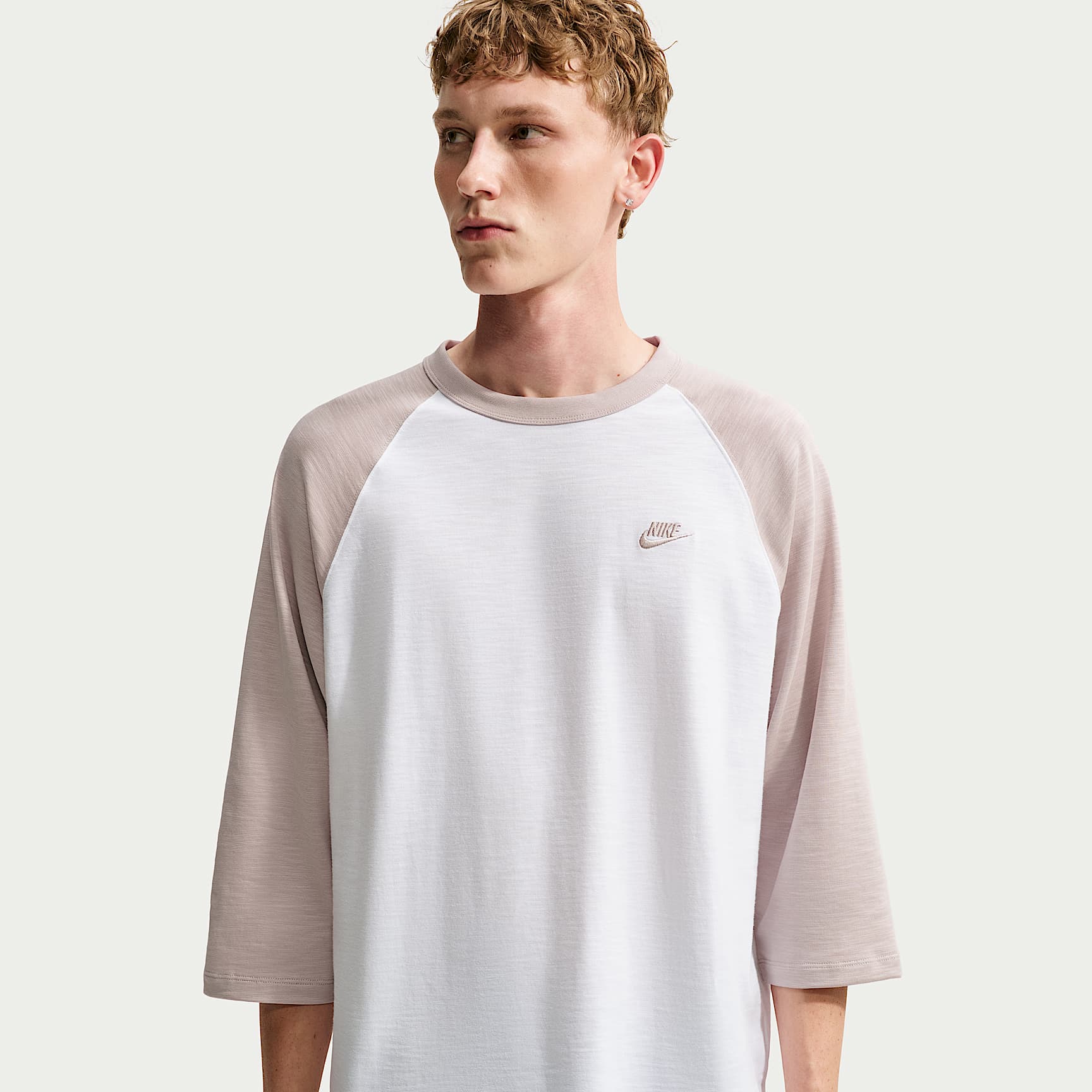 Nike Sportswear Club Men's 3/4-Sleeve Raglan Top