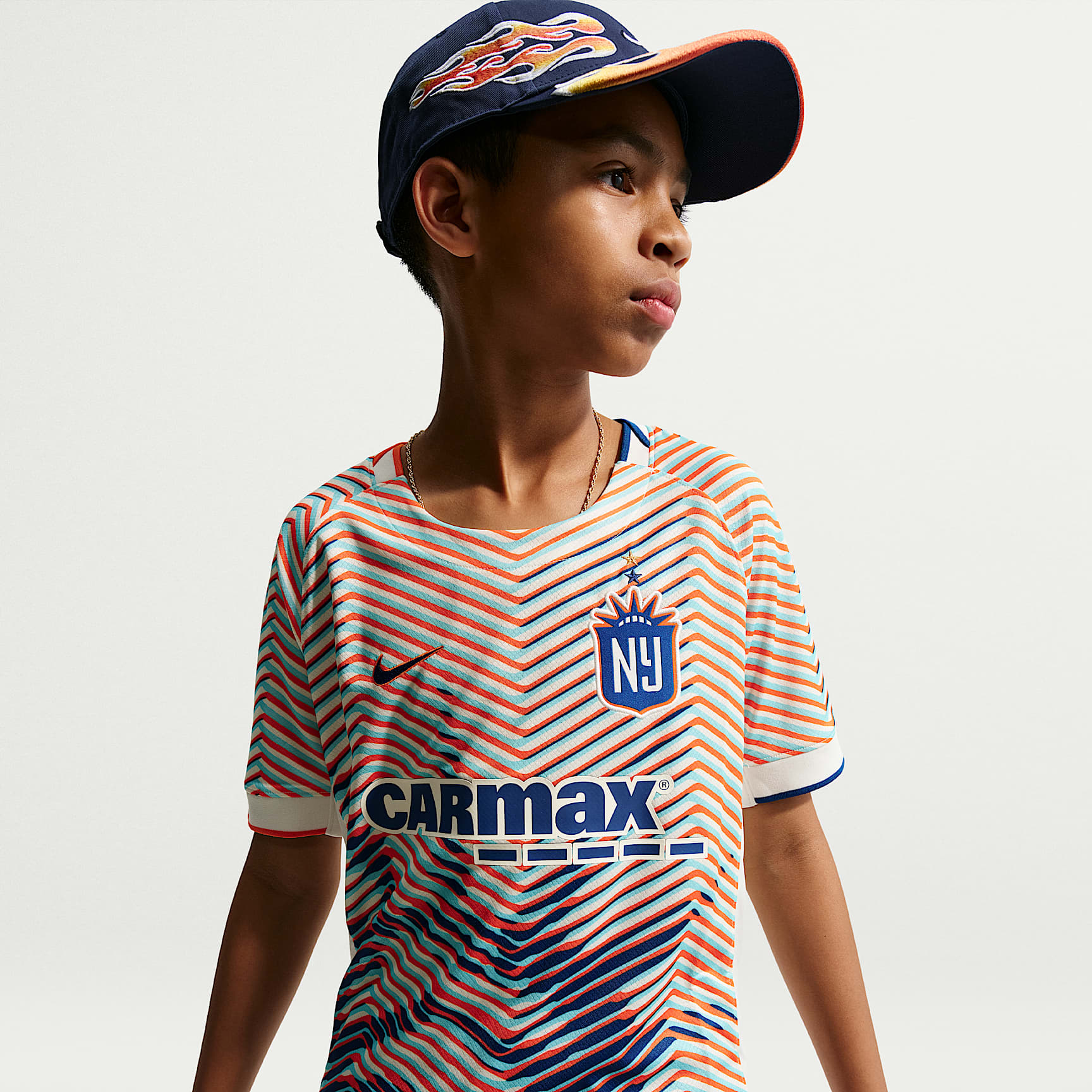 Gotham FC Stadium Away Big Kids' Nike Dri-FIT NWSL Replica Jersey