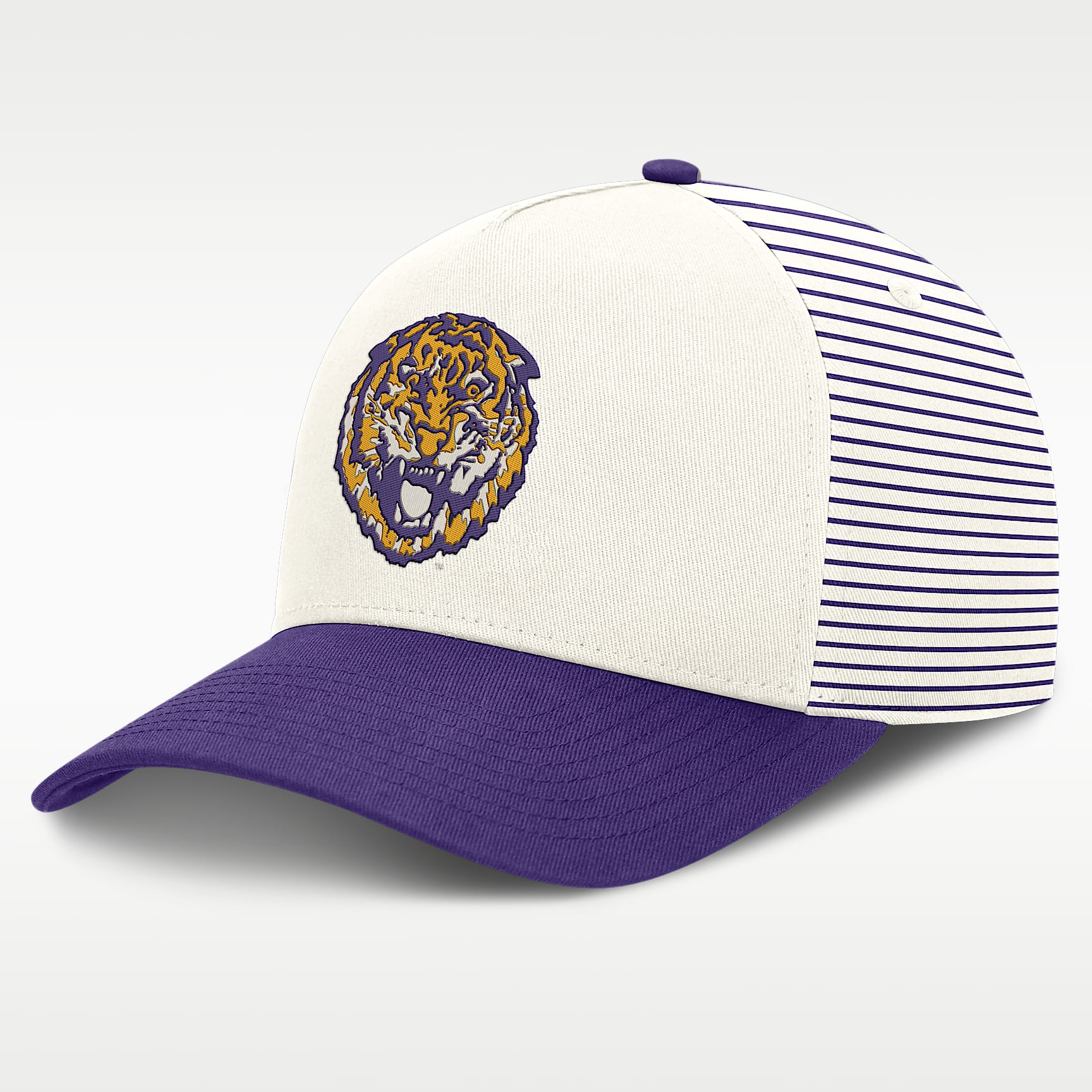 LSU Rise Men's Nike Dri-FIT College A-Frame Adjustable Hat