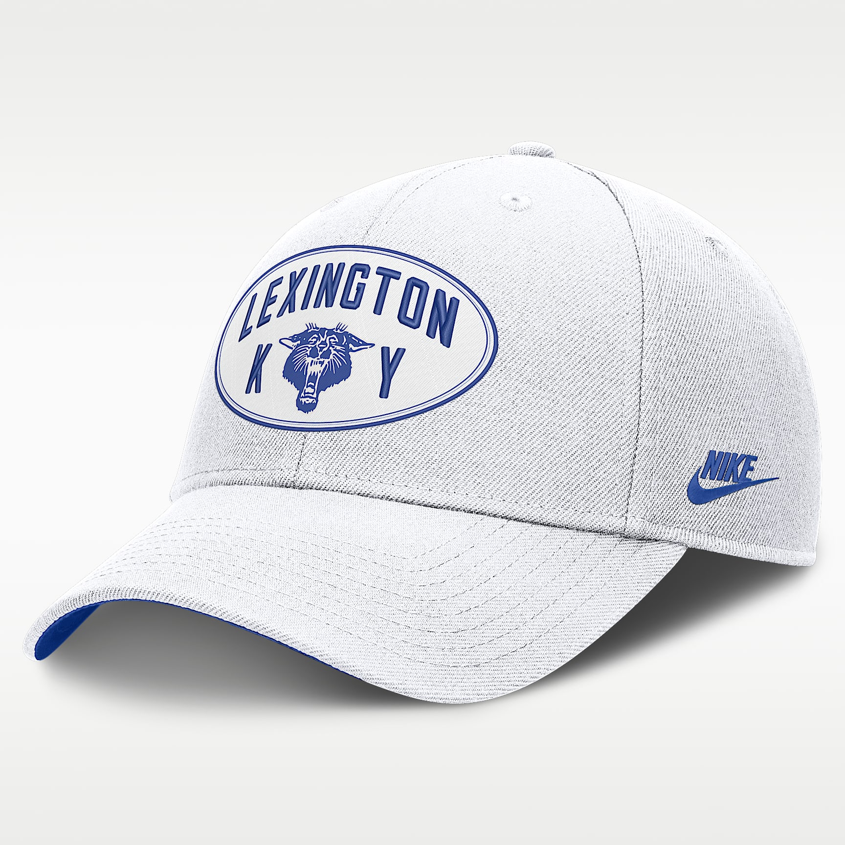 Kentucky Legacy Letter & Location Rise Men's Nike Dri-FIT College A-Frame Adjustable Hat